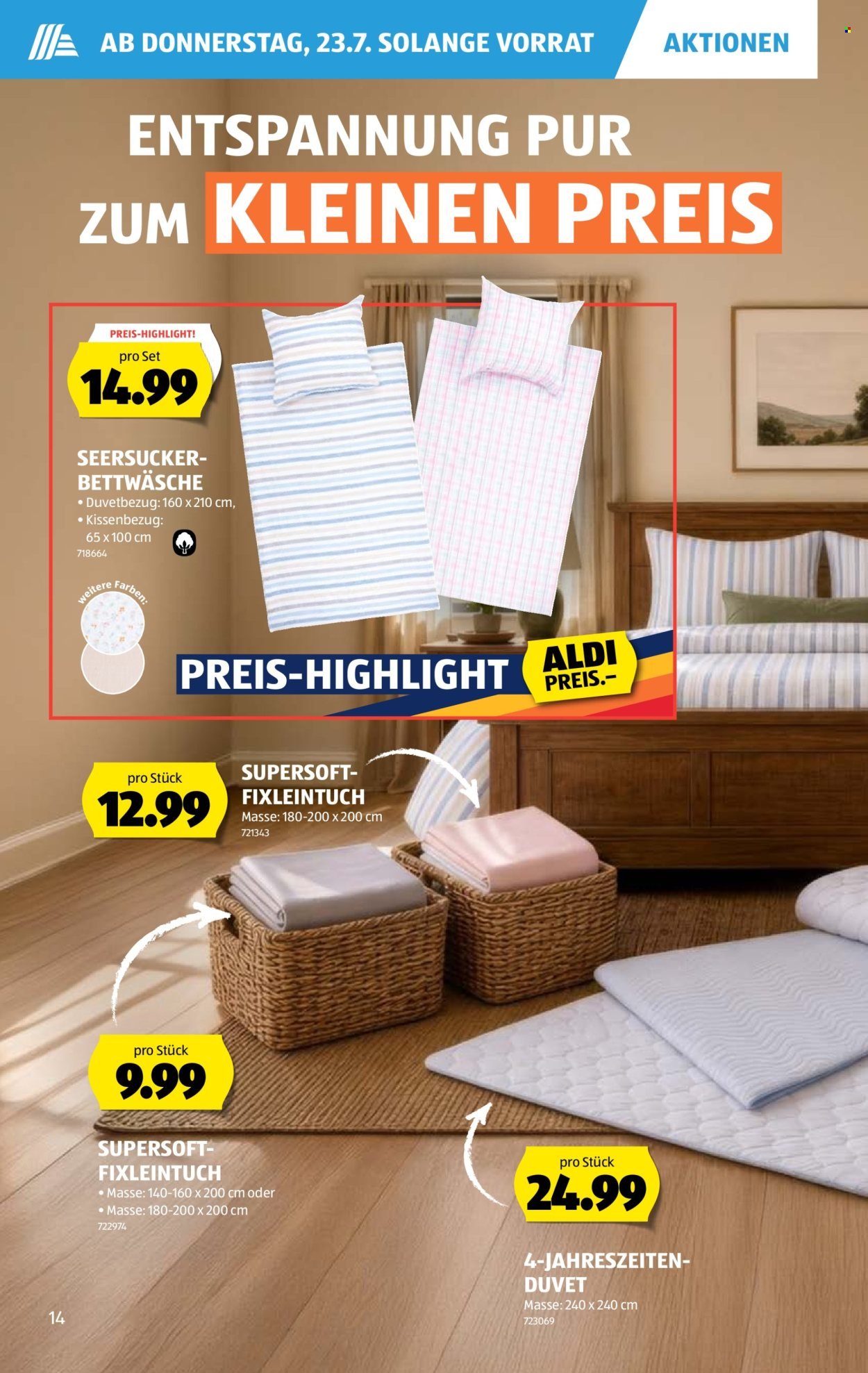 ALDI Prospekt - Vom 23.7.2026
