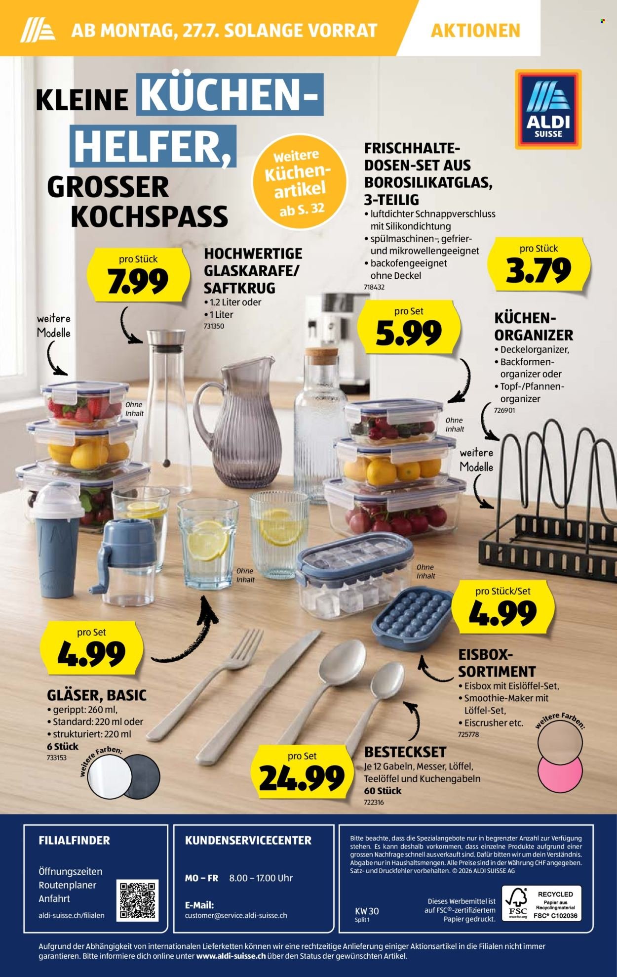 ALDI Prospekt - Vom 23.7.2026
