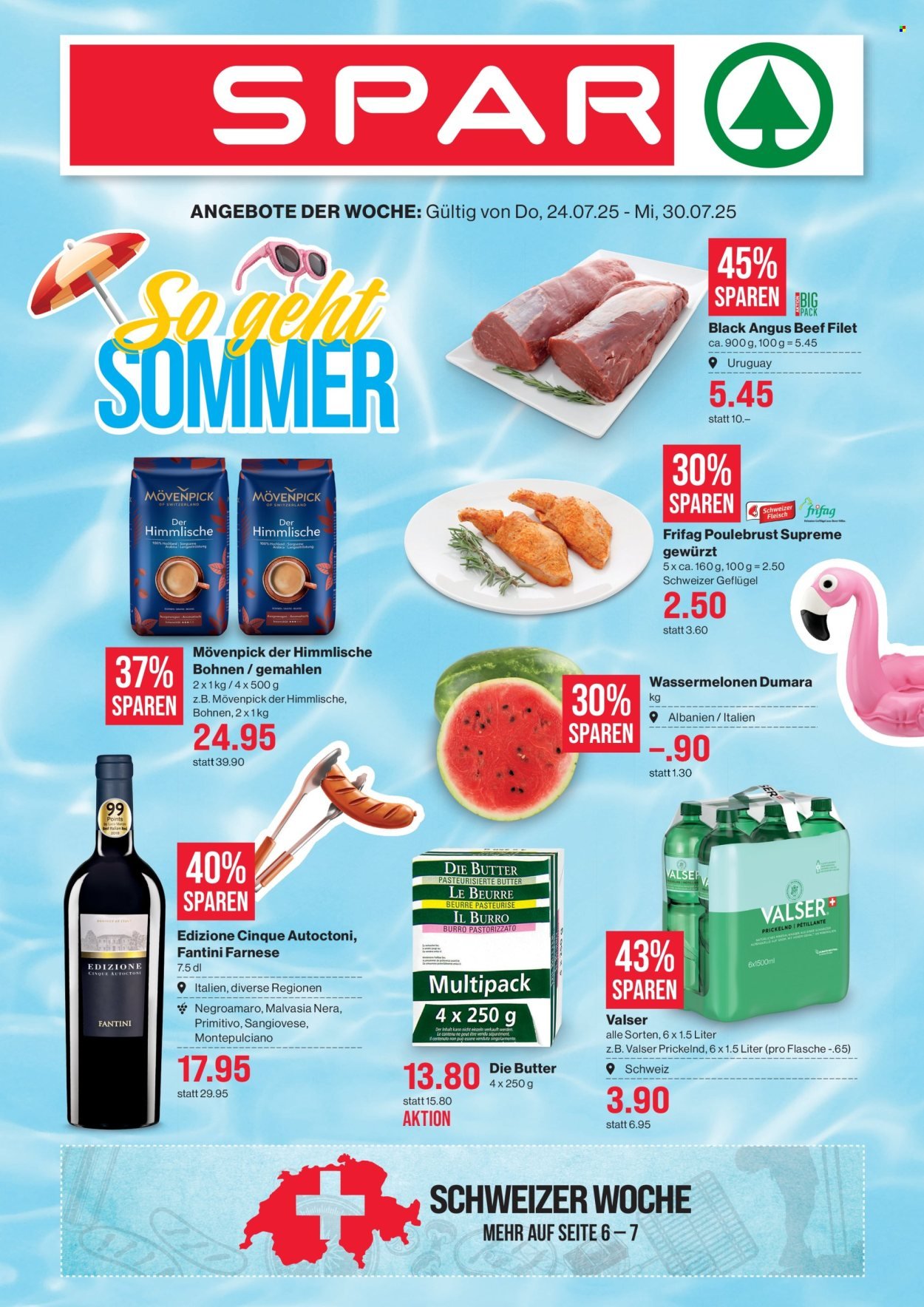 SPAR Prospekt - Vom 24.7.2025 (2025-07-24 - 2025-07-30) | 1