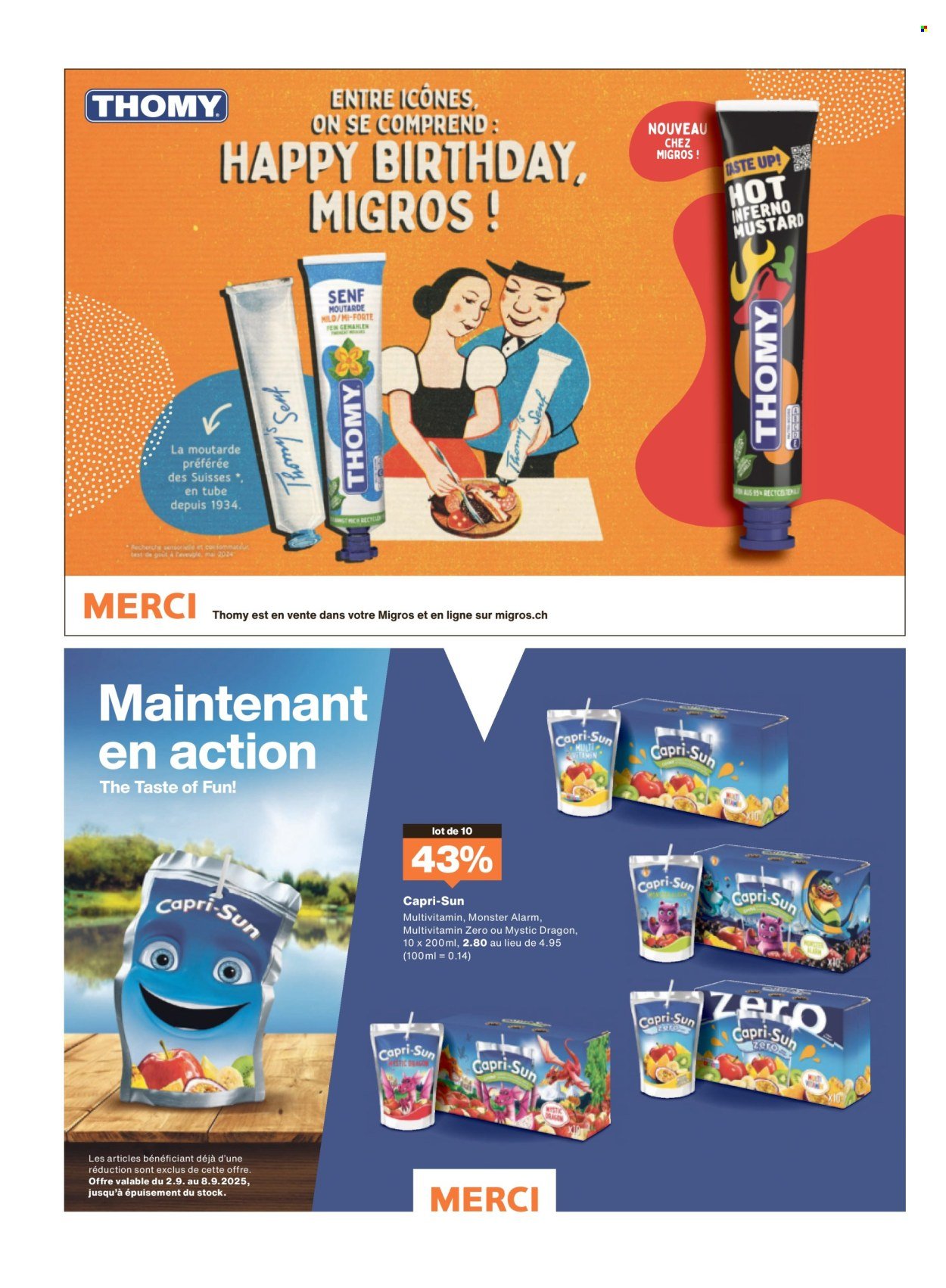 MIGROS Prospekt - Vom 2.9.2025 (2025-09-02 - 2025-09-08)