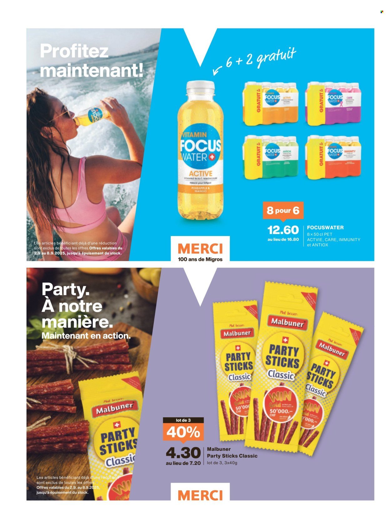 MIGROS Prospekt - Vom 2.9.2025 (2025-09-02 - 2025-09-08)