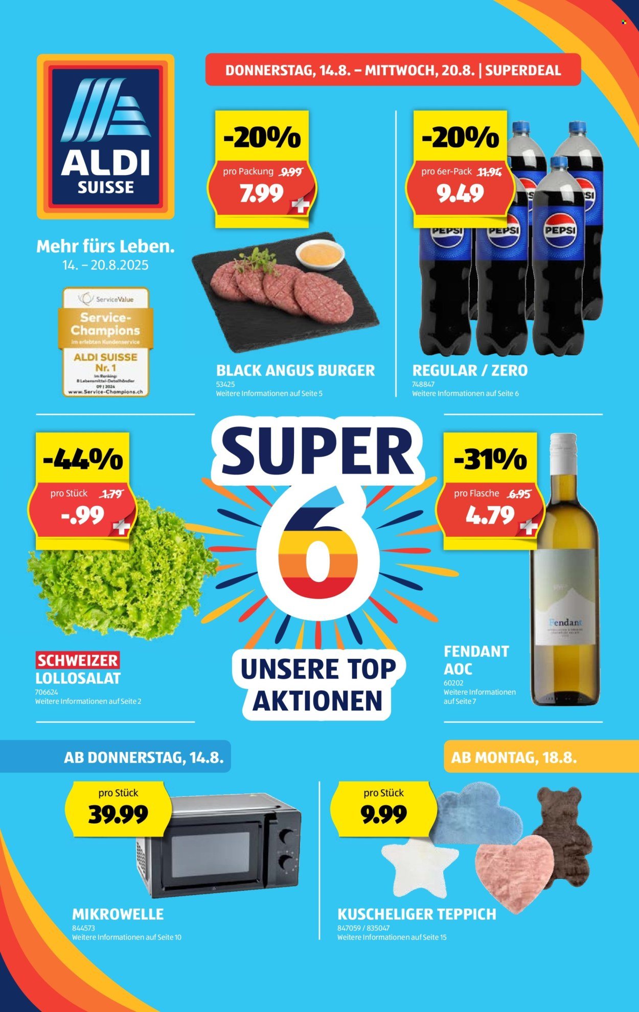 ALDI Prospekt - Vom 14.8.2025 (2025-08-14 - 2025-08-20) | 1