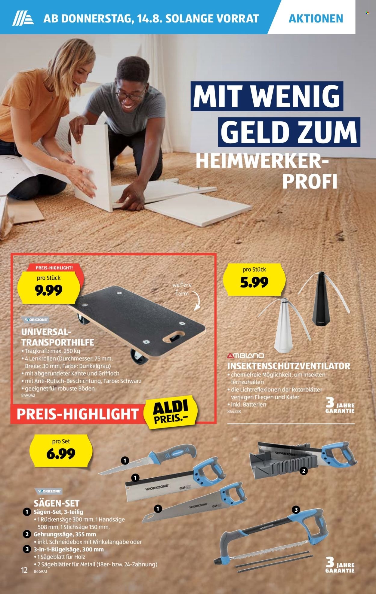ALDI Prospekt - Vom 14.8.2025 (2025-08-14 - 2025-08-20)
