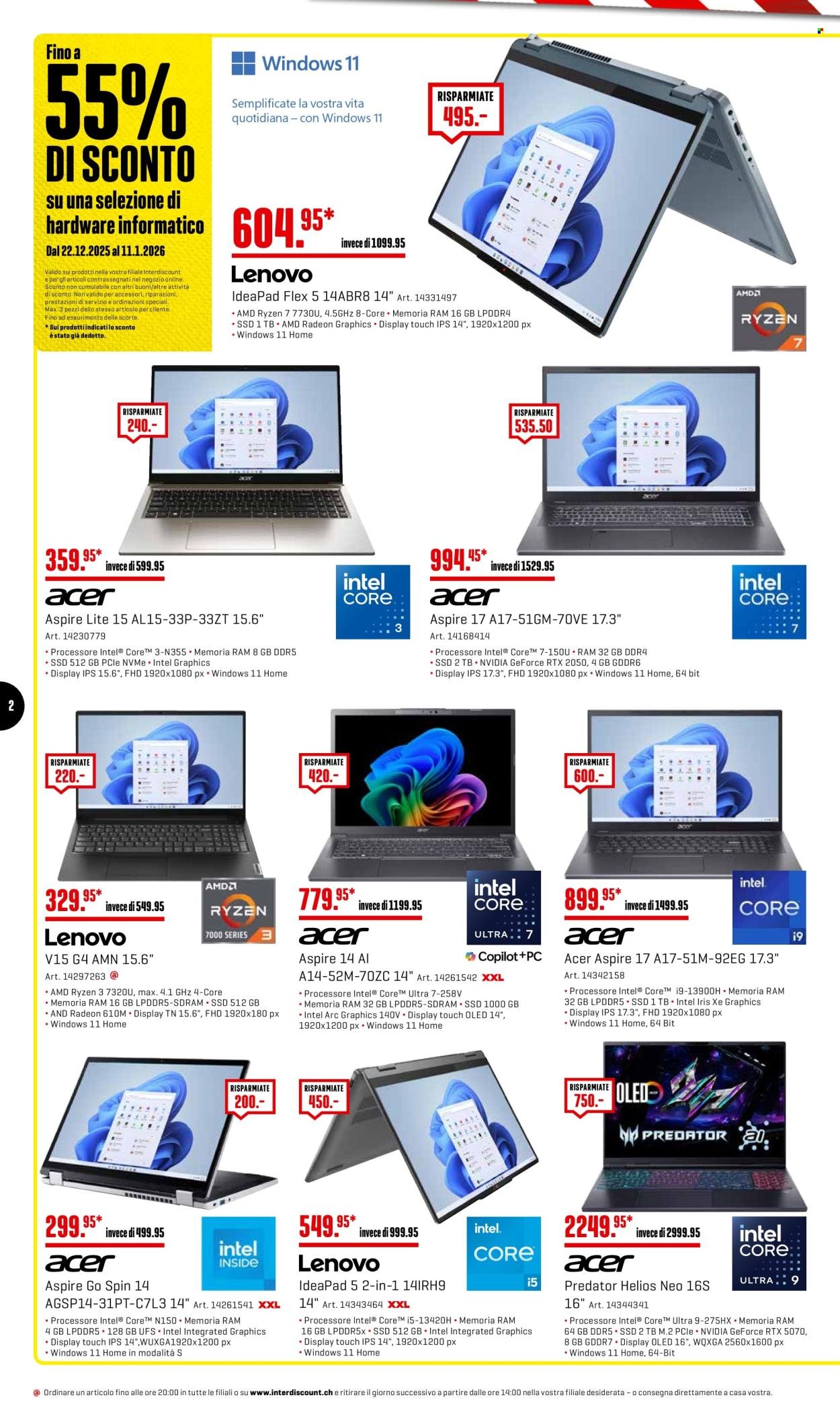 INTERDISCOUNT Prospekt - Garmin Special (2025-12-22 - 2026-01-11)