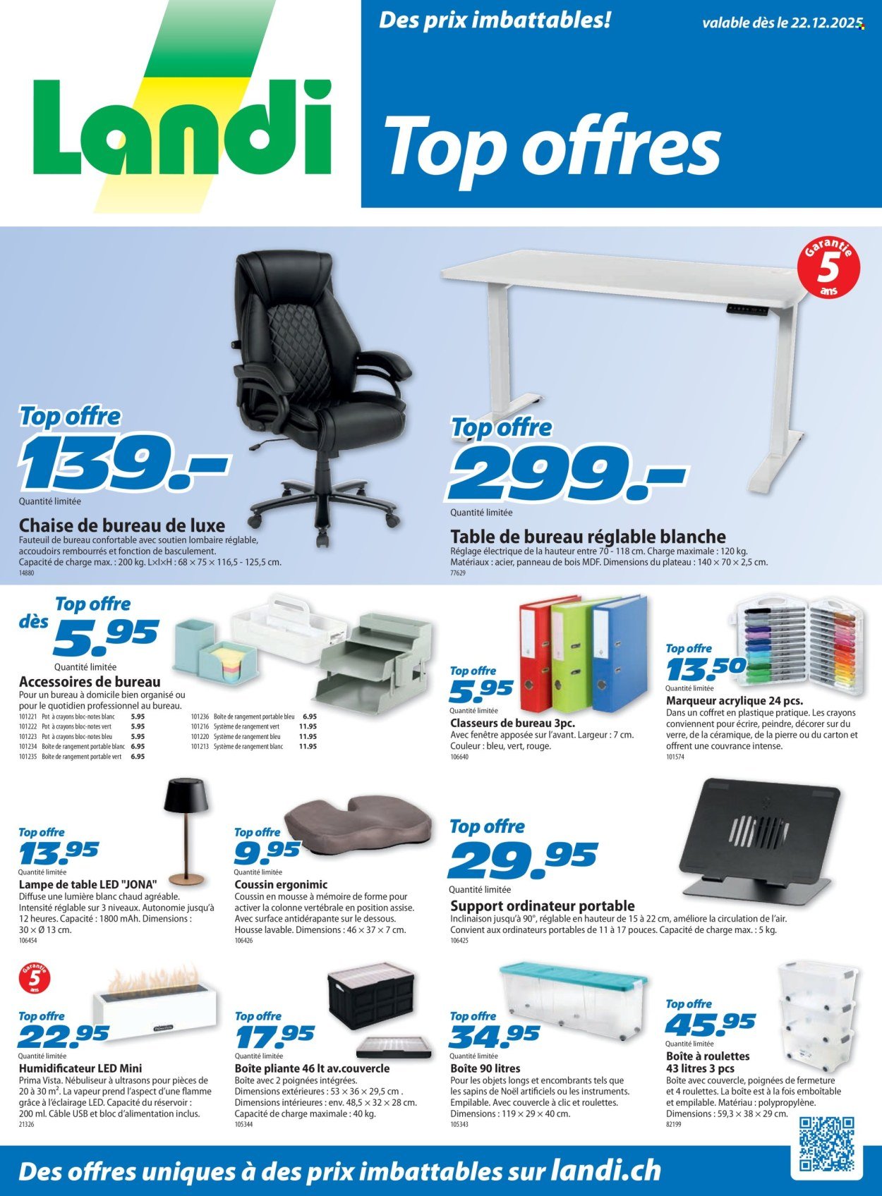 LANDI Prospekt - Gazette semaine 52 (2025-12-22 - 2026-01-04)