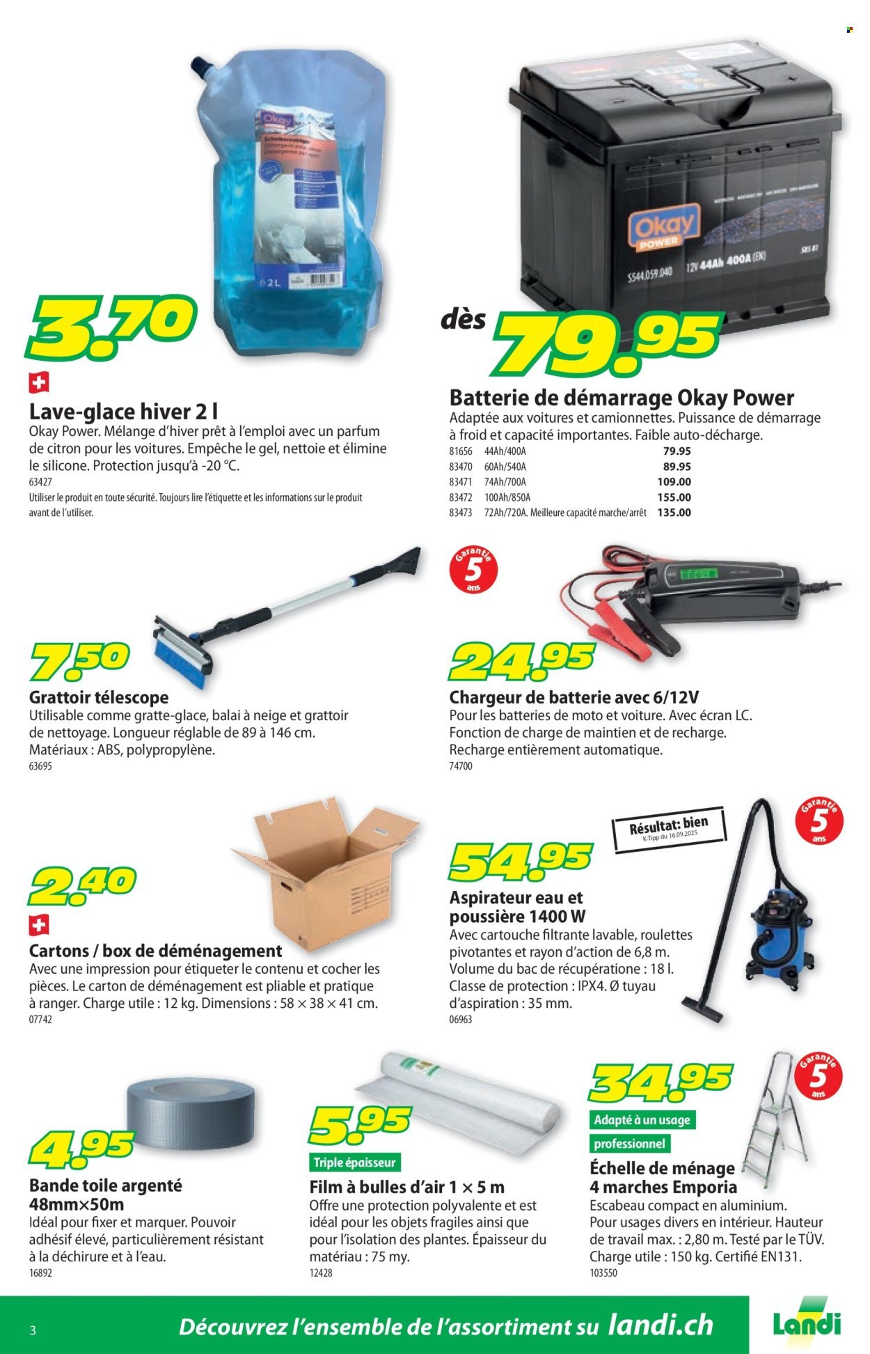 LANDI Prospekt - Gazette semaine 52 (2025-12-22 - 2026-01-04)