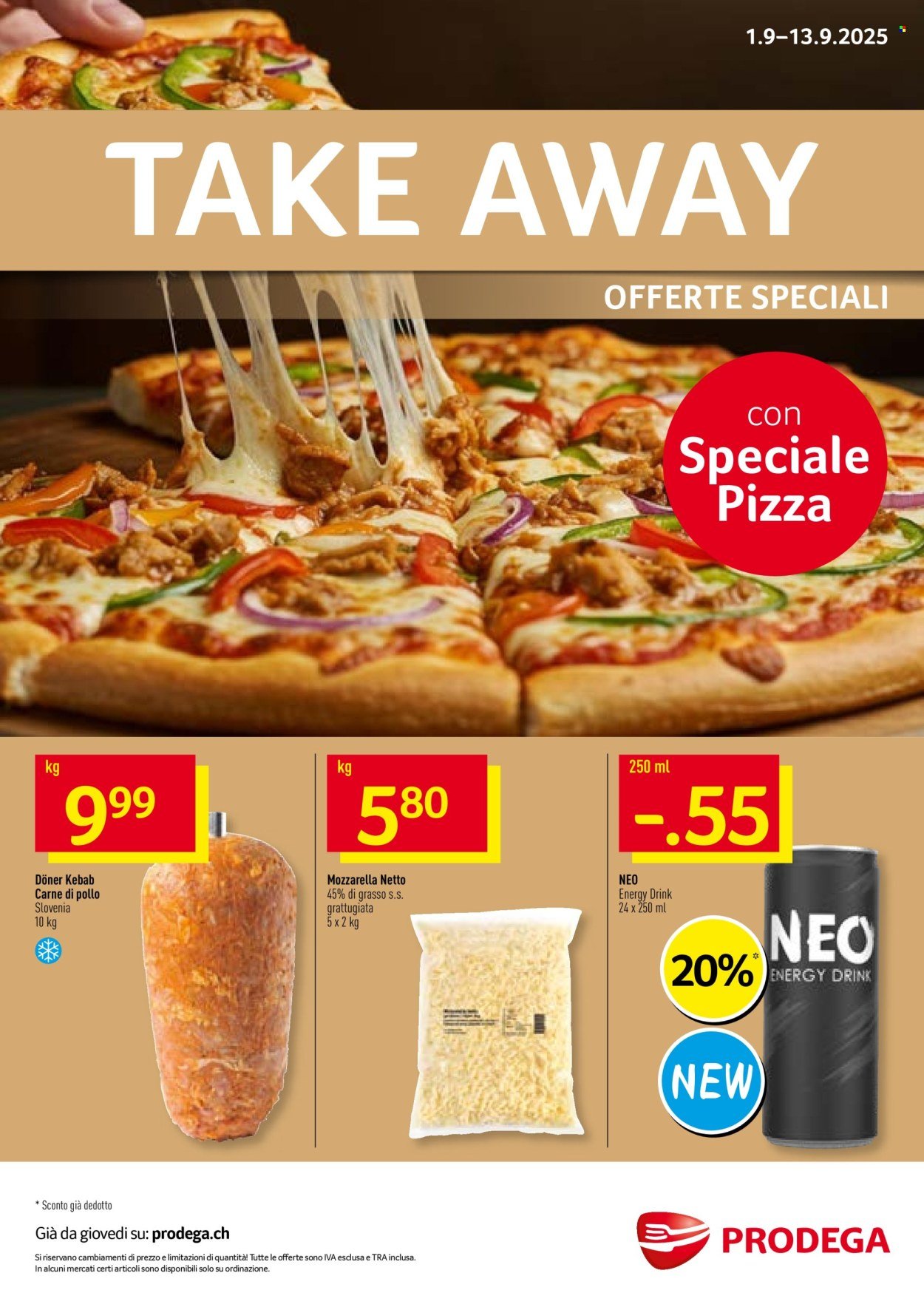 PRODEGA Prospekt - Take Away (2025-09-01 - 2025-09-13) | 1