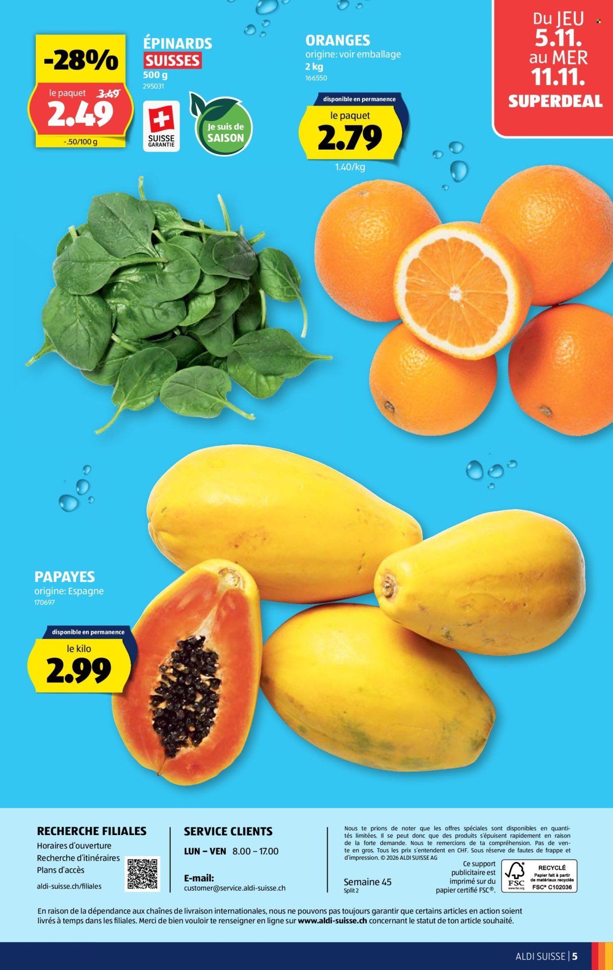 ALDI Prospekt - Vom 5.11.2026
