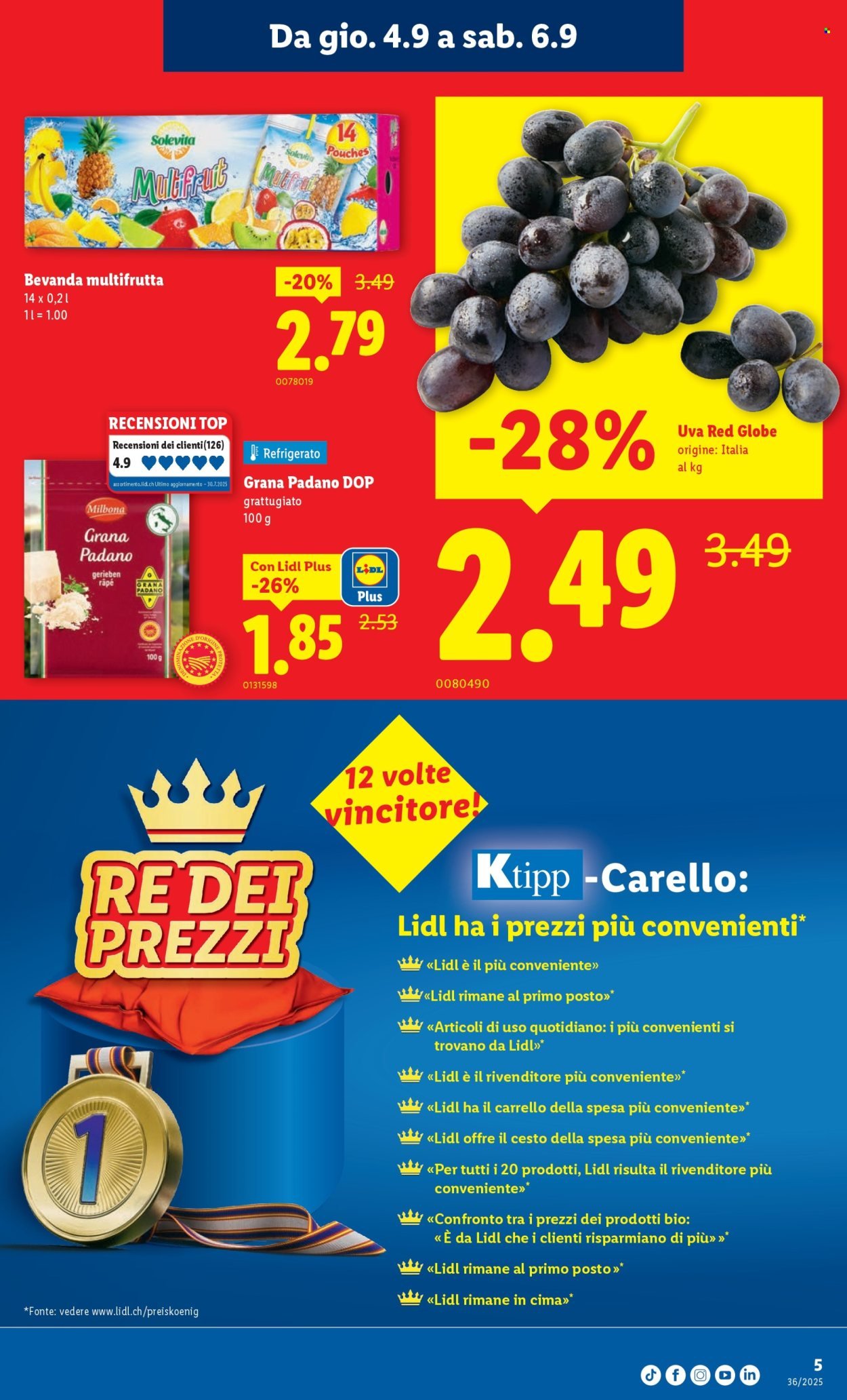 LIDL Prospekt - S 36 (2025-09-04 - 2025-09-10)