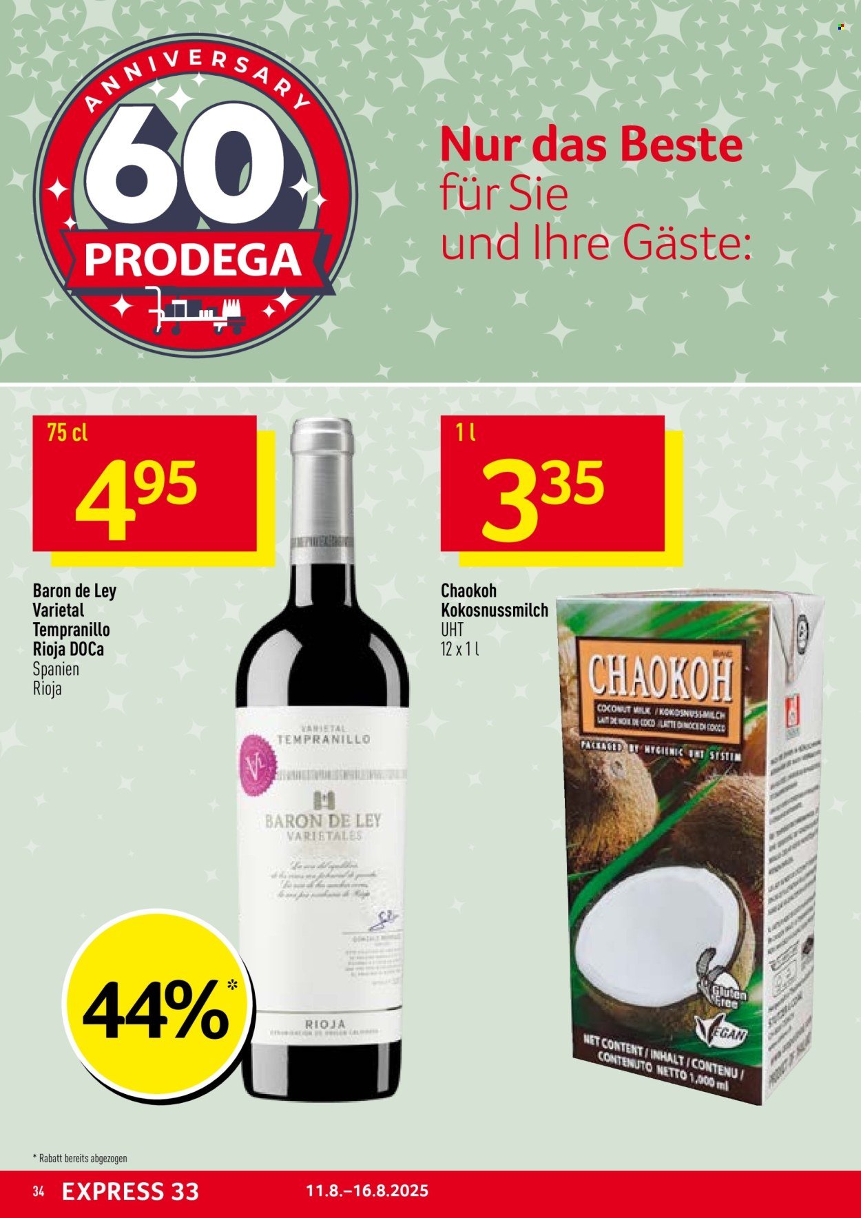 PRODEGA Prospekt - Express 33 (2025-08-11 - 2025-08-16)