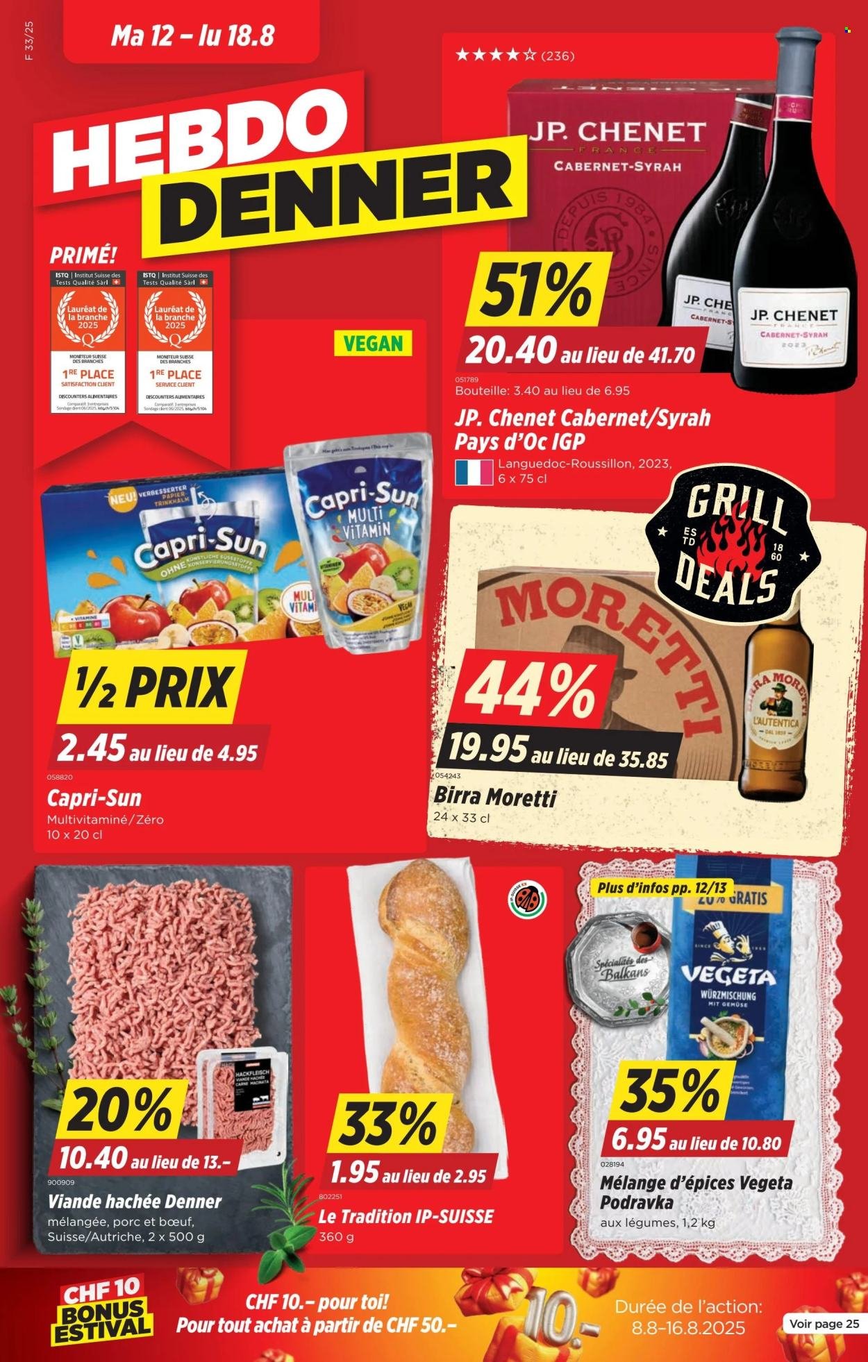 DENNER Prospekt - SETT 33 (2025-08-12 - 2025-08-18) | 1