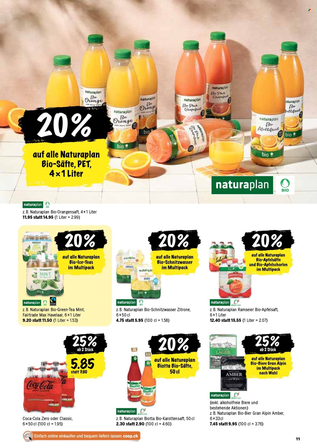 COOP Prospekt - Coop Aktionen (2025-08-28 - 2025-09-03)