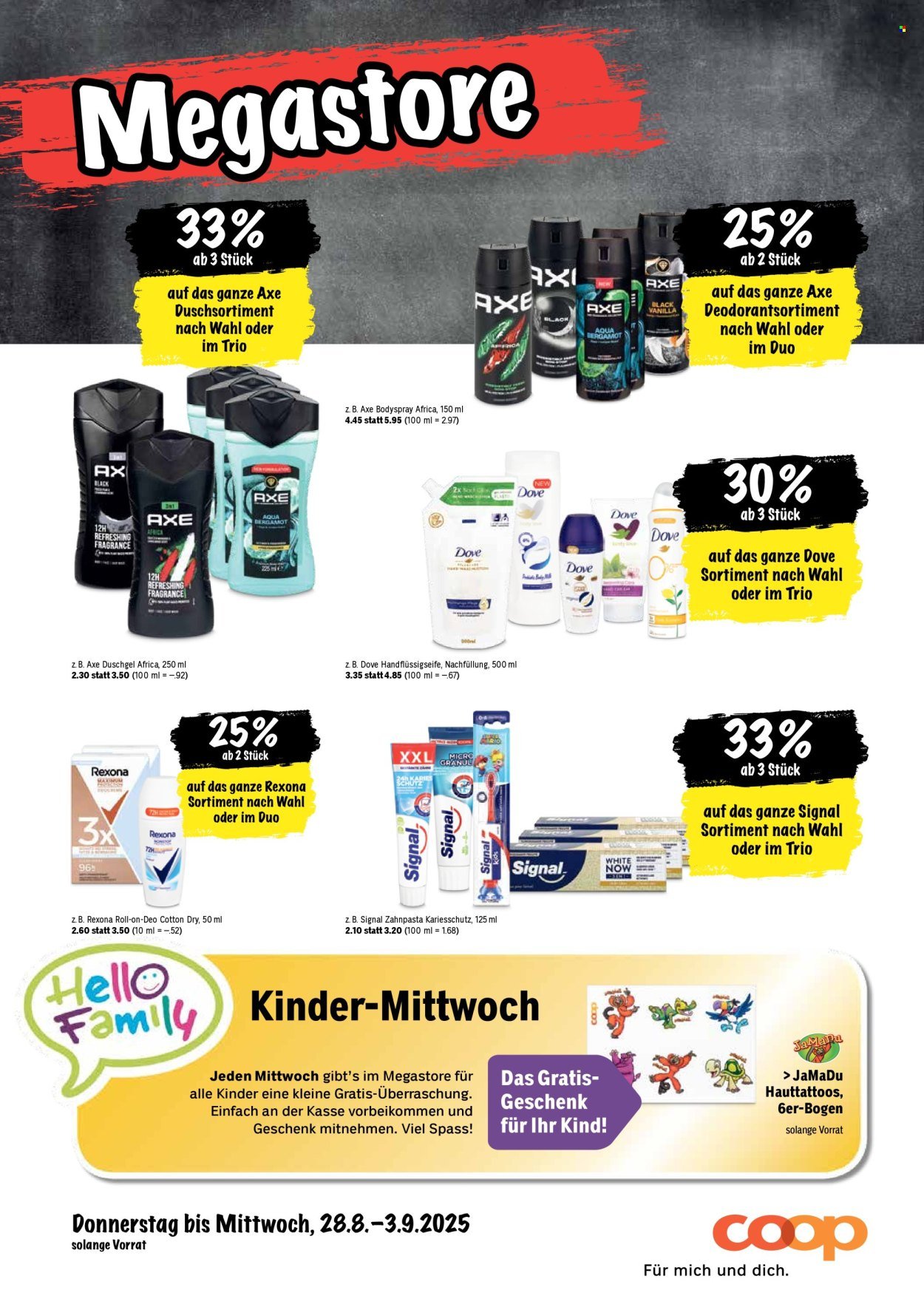 COOP Prospekt - Coop Aktionen (2025-08-28 - 2025-09-03)