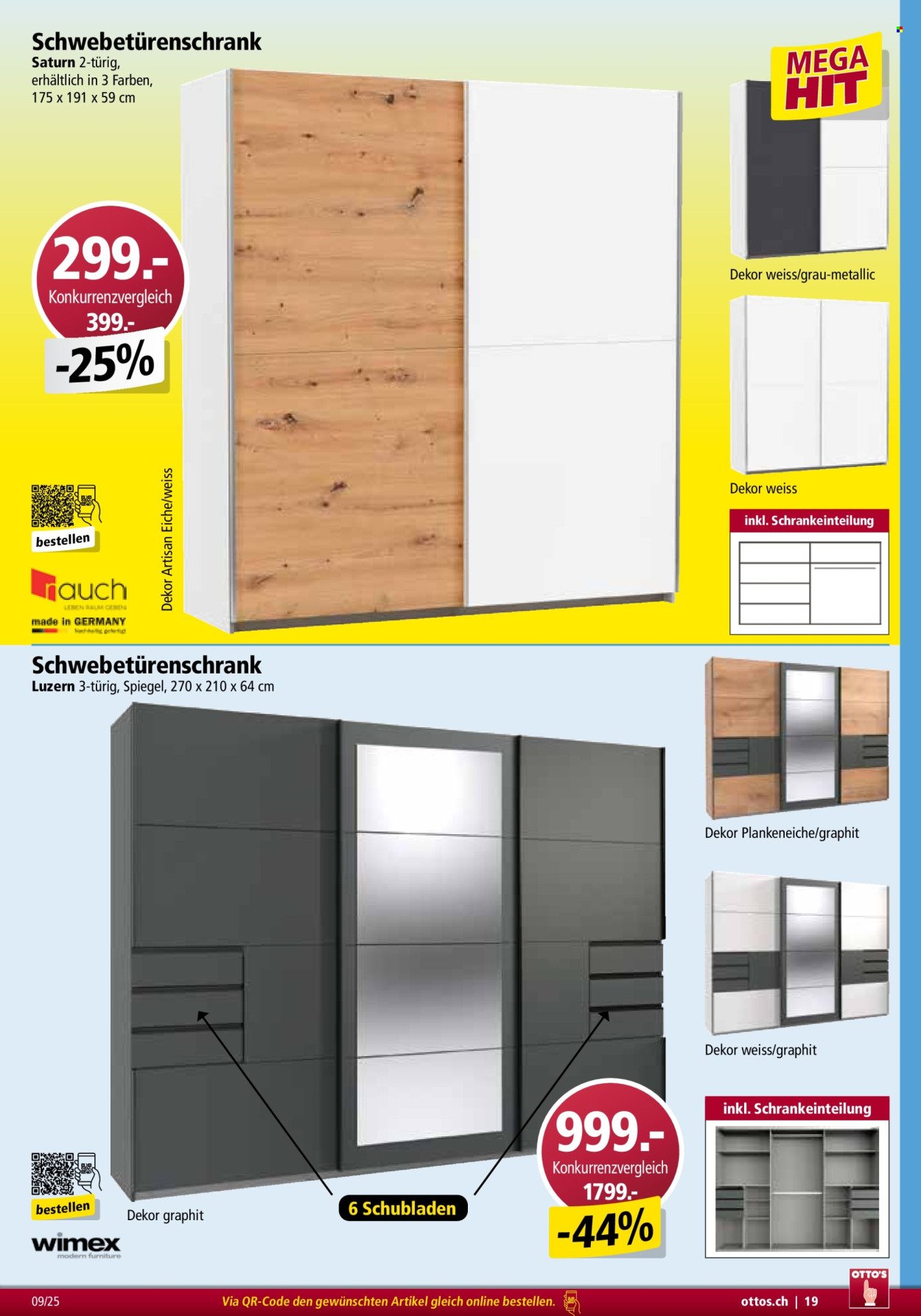 OTTO'S Prospekt - MÖBELFLYER (2025-08-31)