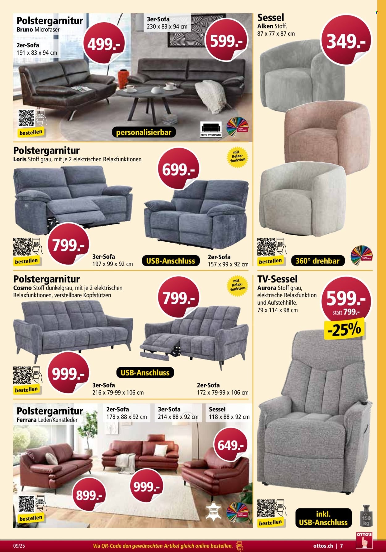 OTTO'S Prospekt - MÖBELFLYER (2025-08-31)