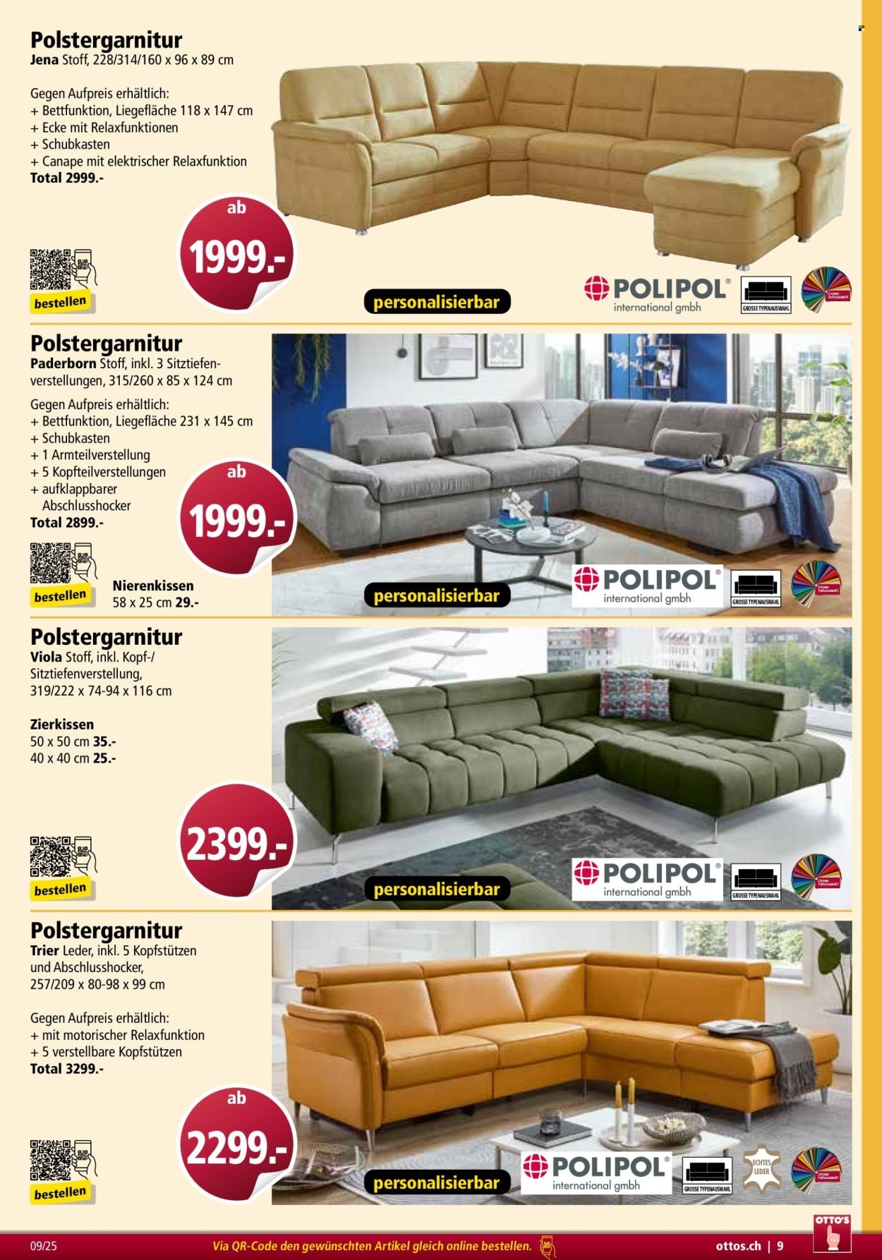 OTTO'S Prospekt - MÖBELFLYER (2025-08-31)