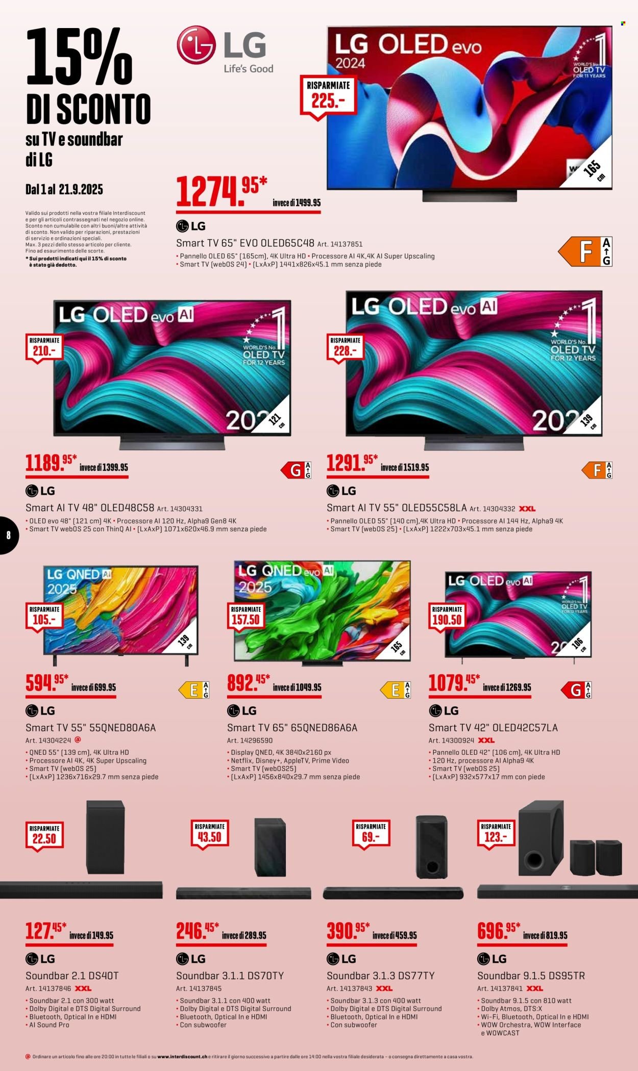 INTERDISCOUNT Prospekt - Vom 8.9.2025 (2025-09-08 - 2025-09-21)