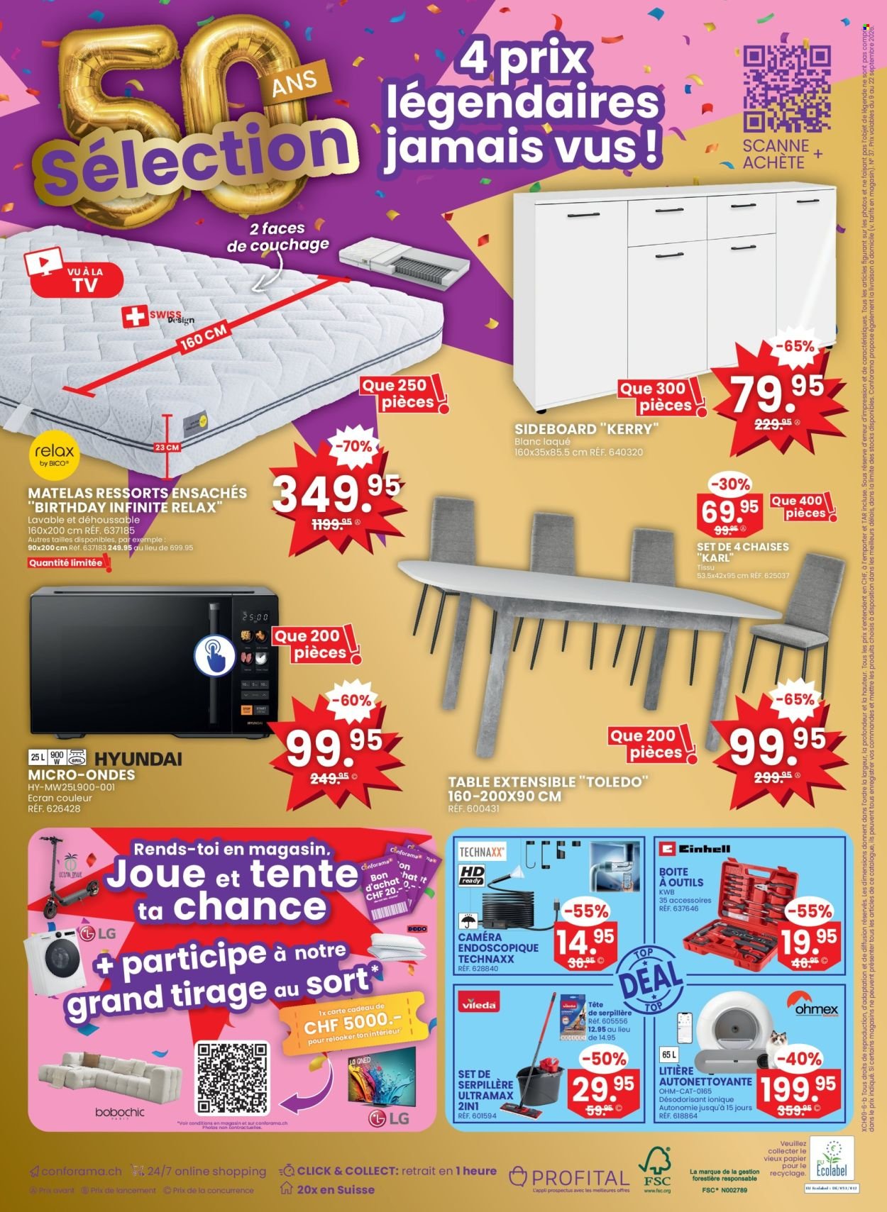 CONFORAMA Prospekt - Catalogue n° 37