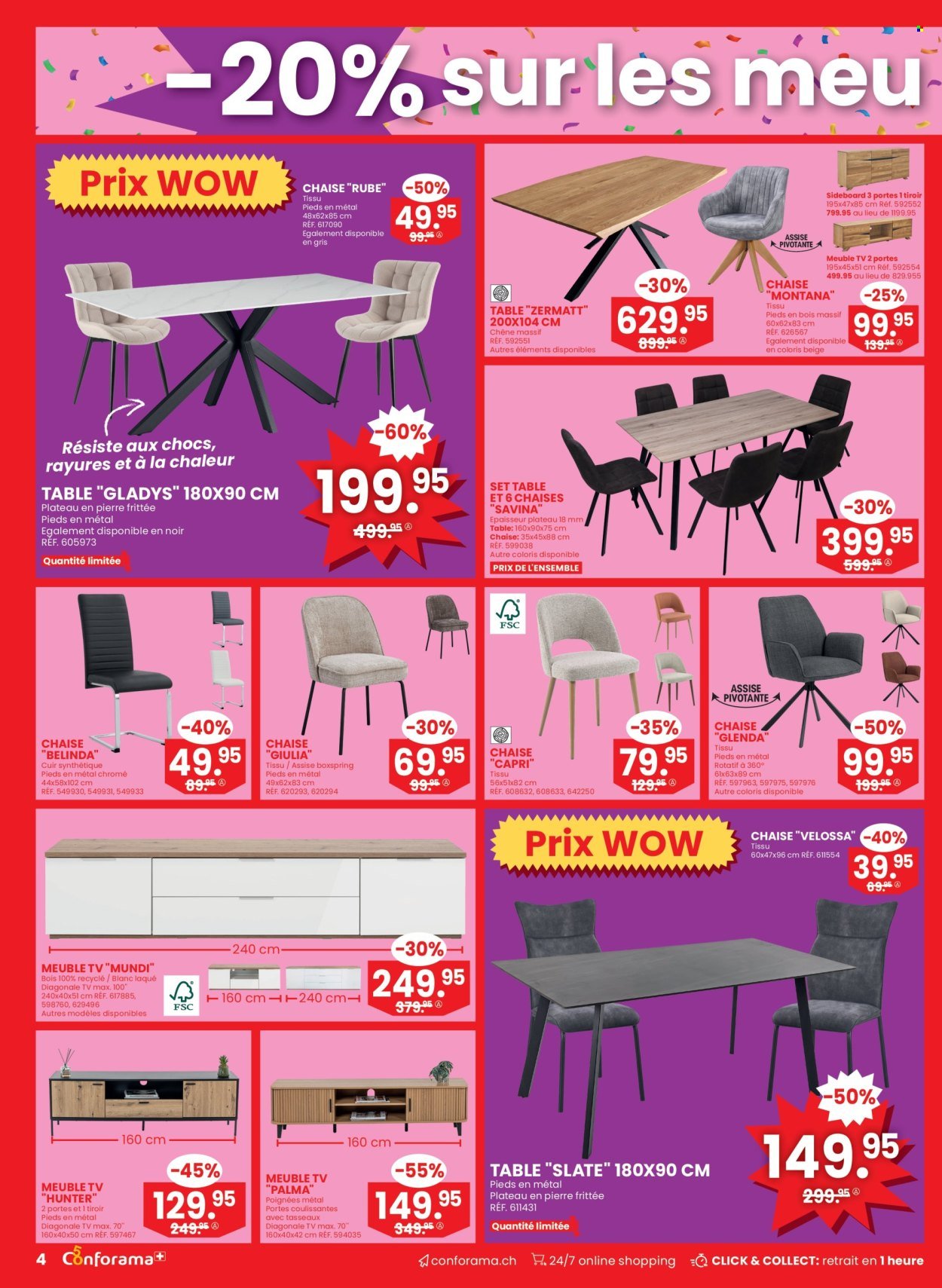 CONFORAMA Prospekt - Catalogue n° 37