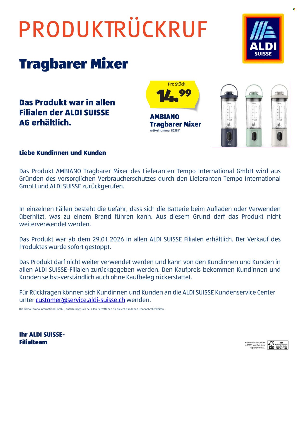 ALDI Prospekt - Vom 5.3.2026 (2026-03-05 - 2026-03-11) | 33