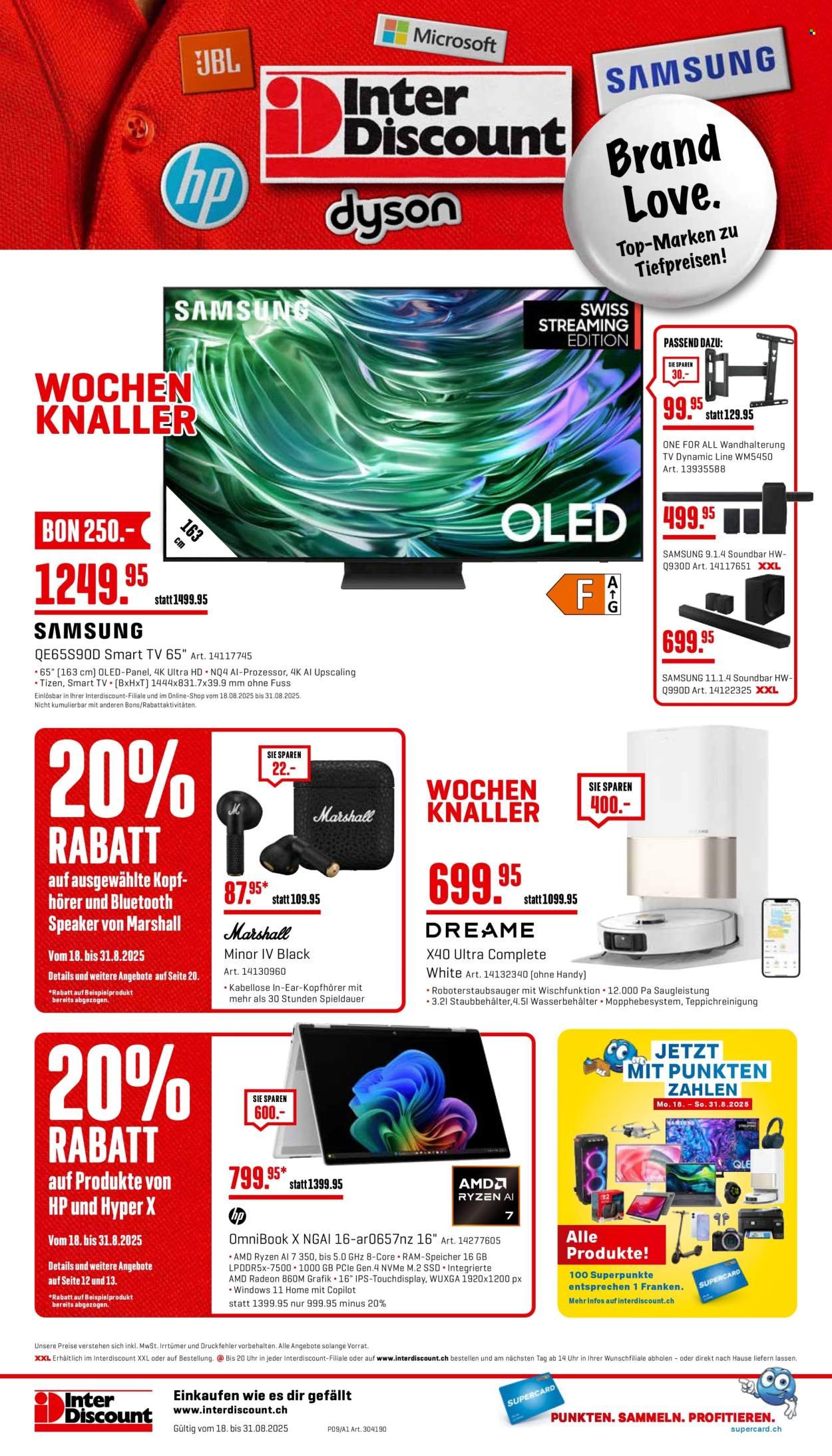 INTERDISCOUNT Prospekt - Vom 18.8.2025 (2025-08-18 - 2025-08-31)