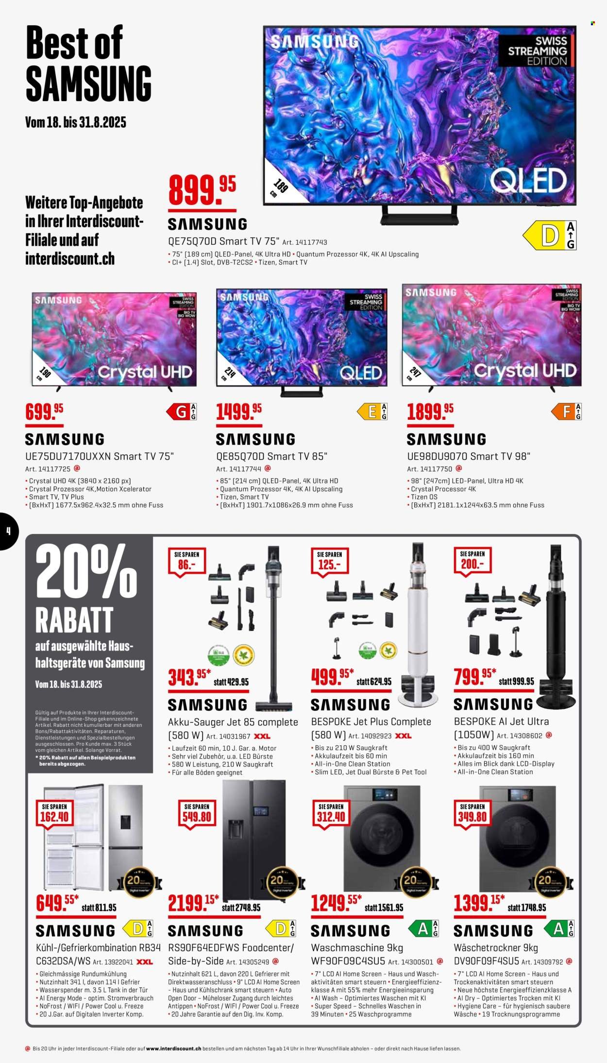 INTERDISCOUNT Prospekt - Vom 18.8.2025 (2025-08-18 - 2025-08-31)