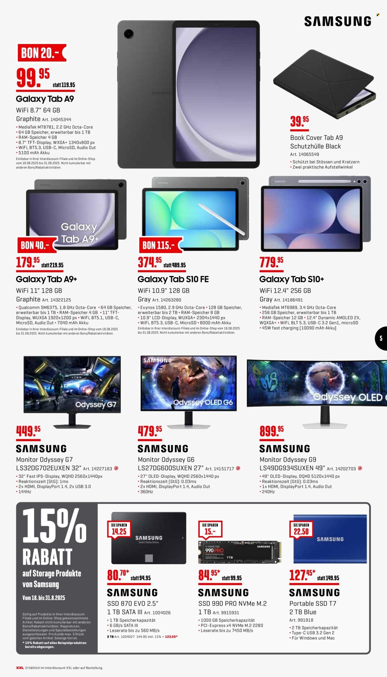 INTERDISCOUNT Prospekt - Vom 18.8.2025 (2025-08-18 - 2025-08-31)
