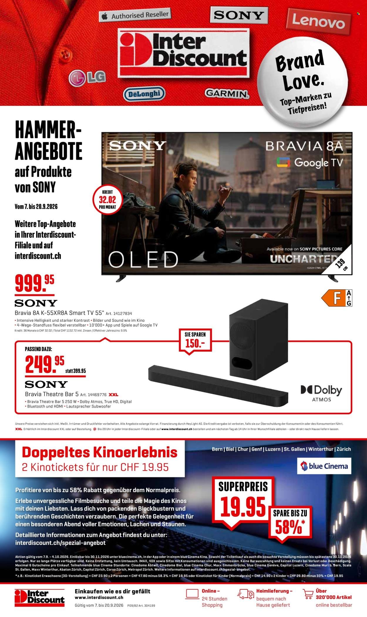 INTERDISCOUNT Prospekt - Vom 7.9.2026