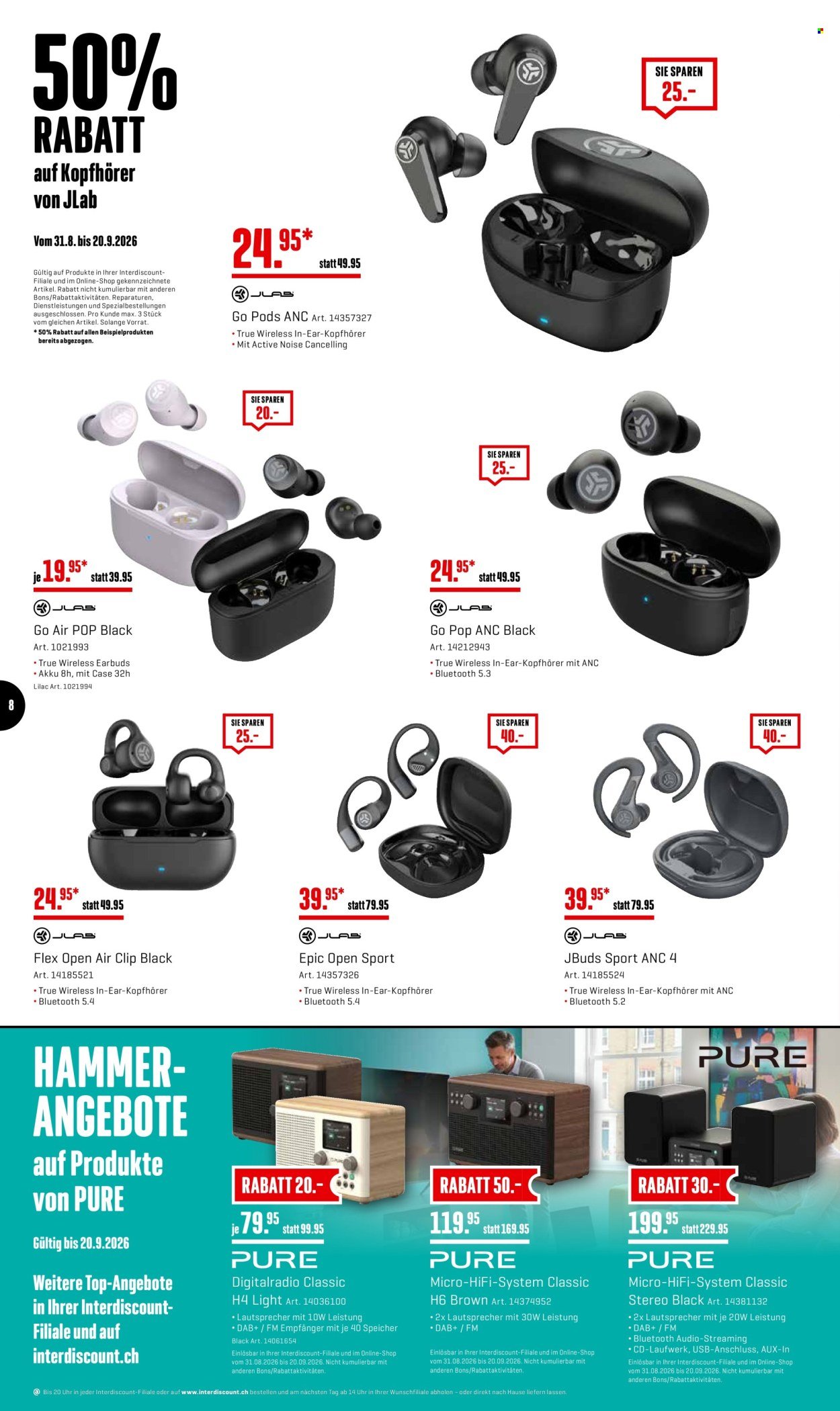 INTERDISCOUNT Prospekt - Vom 7.9.2026