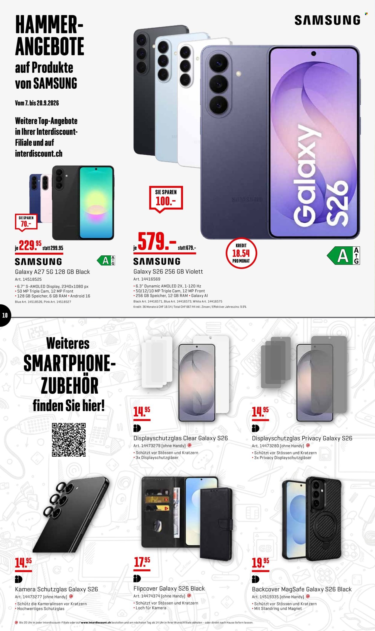 INTERDISCOUNT Prospekt - Vom 7.9.2026