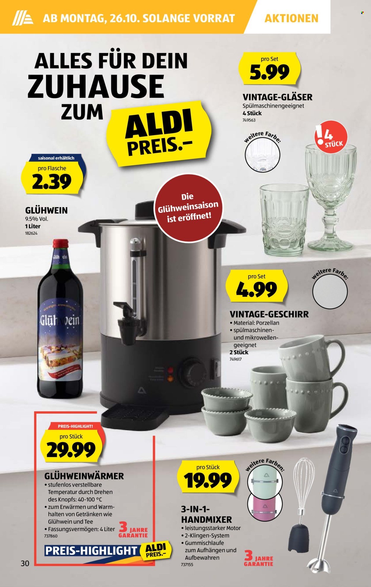 ALDI Prospekt - Vom 22.10.2026