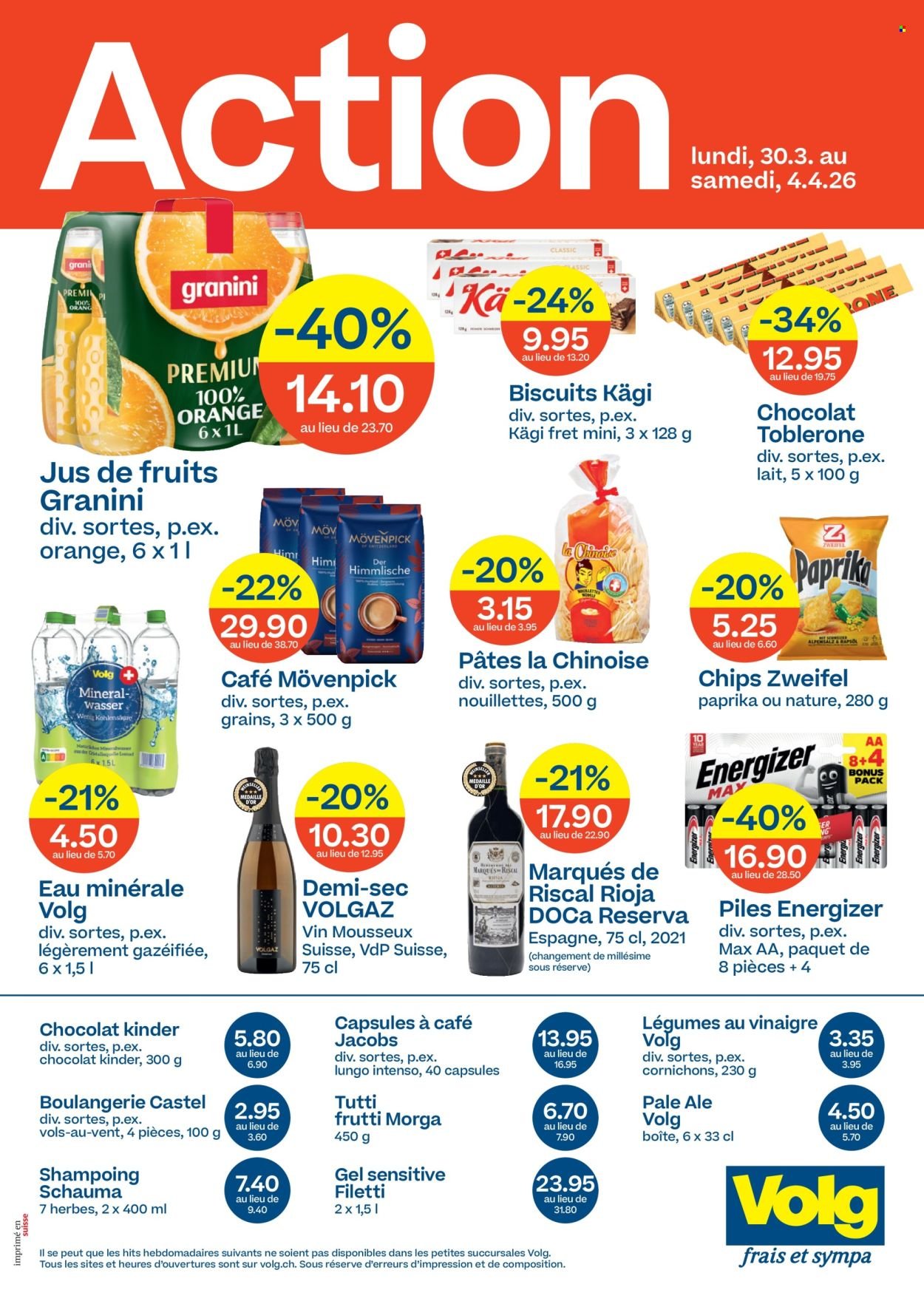 VOLG Prospekt - Vom 30.3.2026 (2026-03-30 - 2026-04-04)