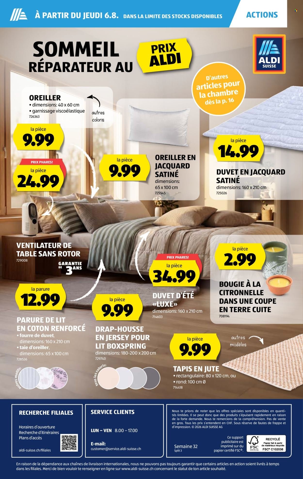 ALDI Prospekt - Vom 6.8.2026