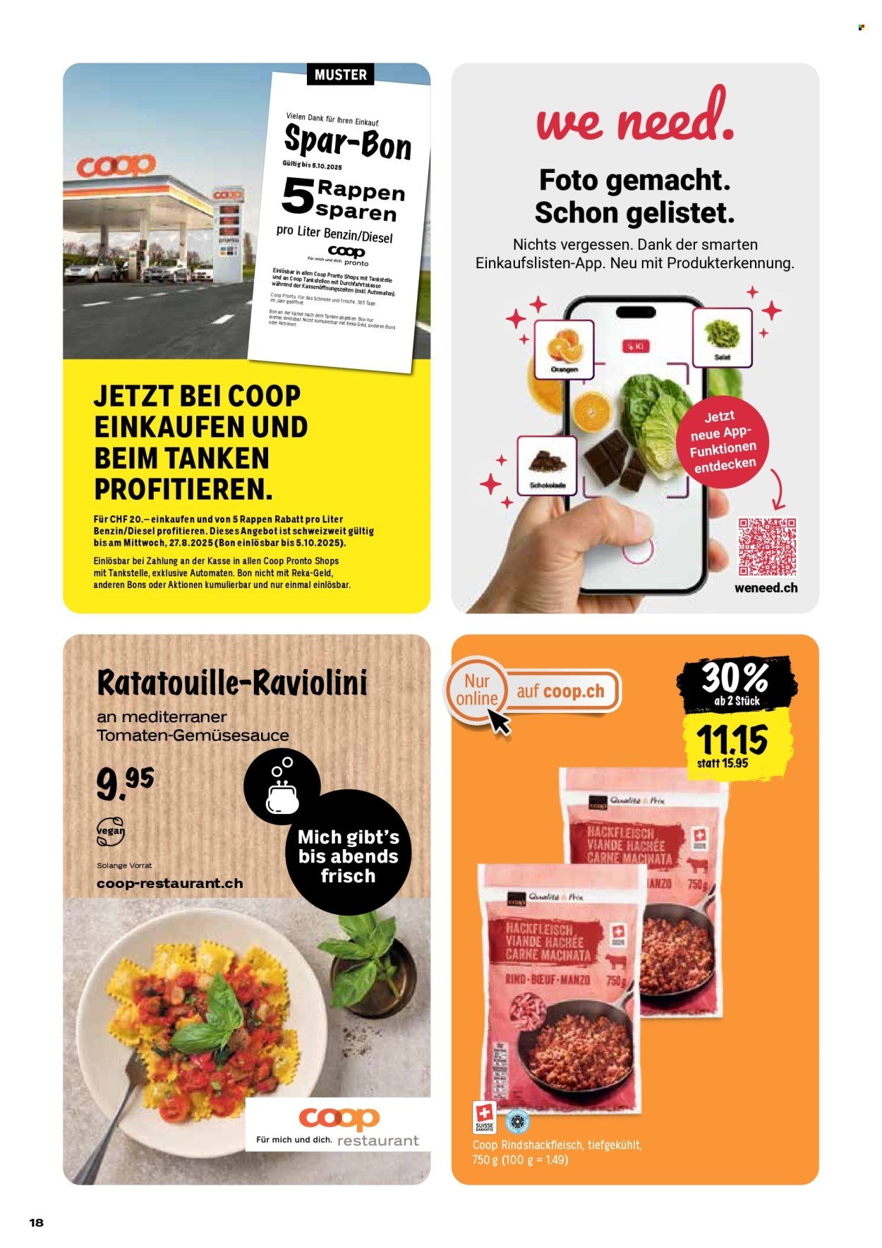 COOP Prospekt - Coop Aktionen (2025-08-21 - 2025-08-27)