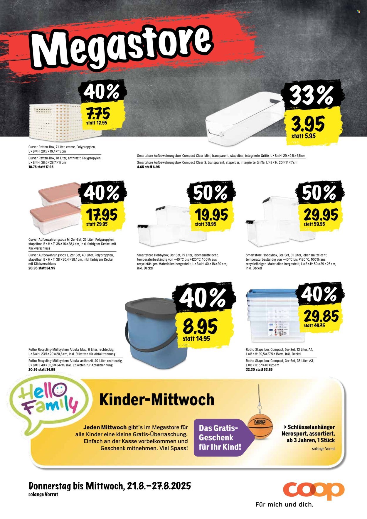 COOP Prospekt - Coop Aktionen (2025-08-21 - 2025-08-27)