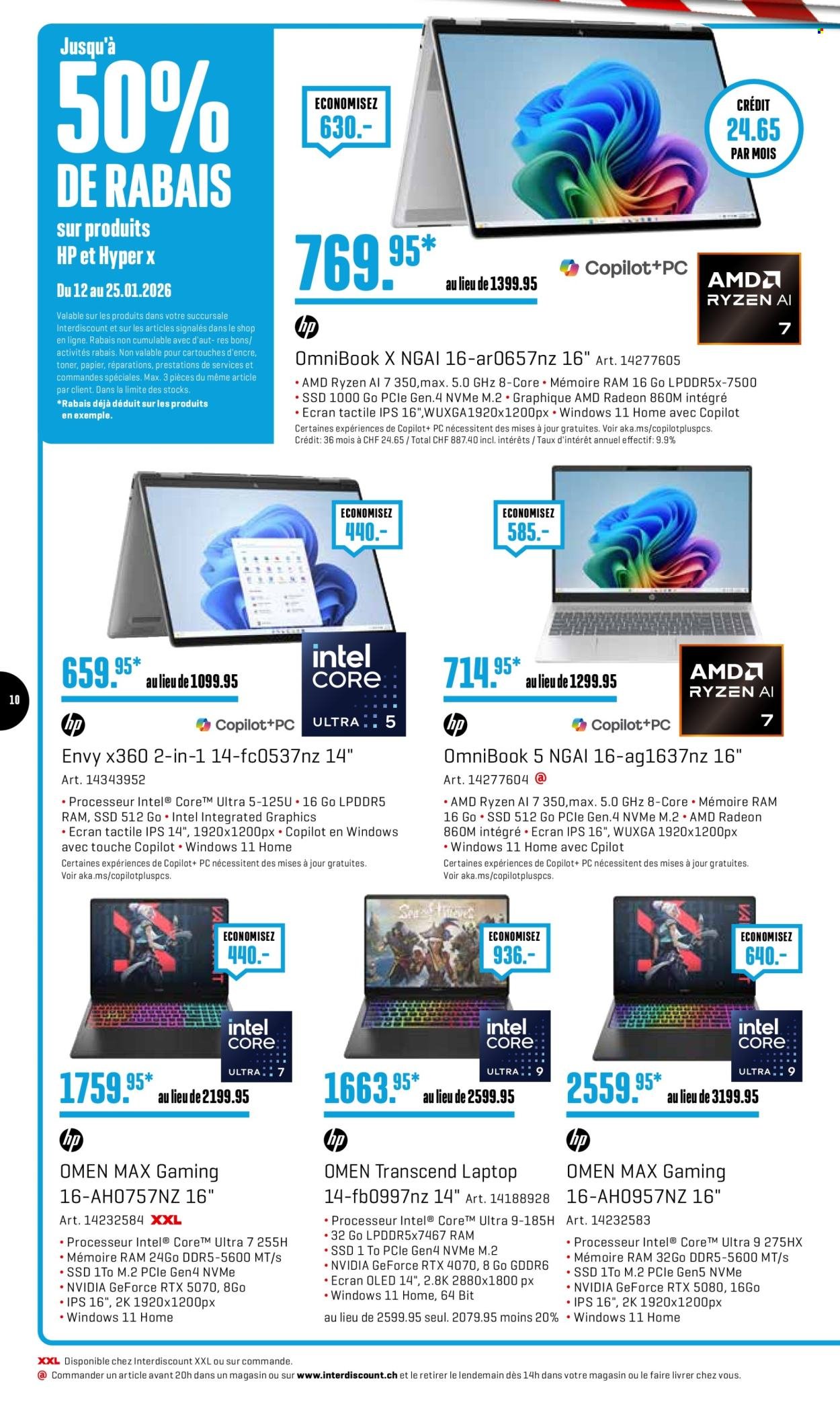 INTERDISCOUNT Prospekt - Vom 12.1.2026 (2026-01-12 - 2026-01-25) | 10