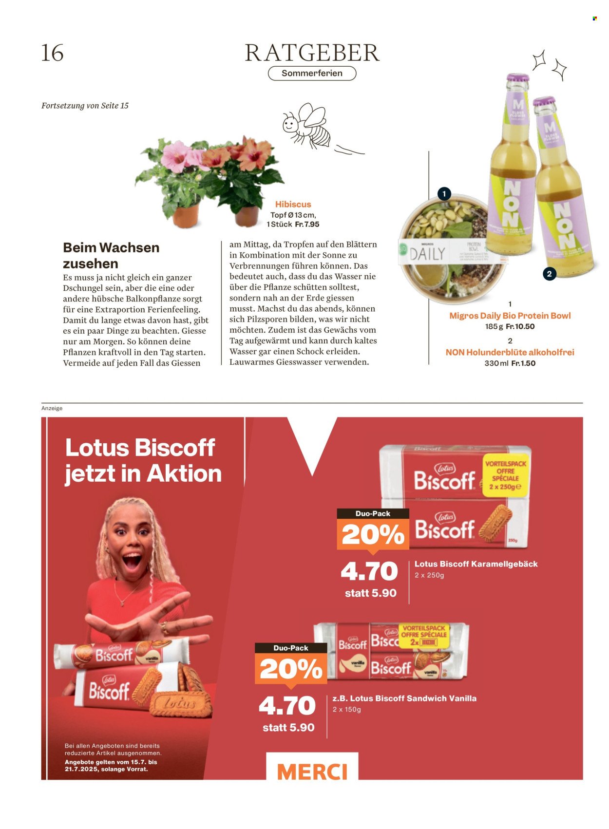 MIGROS Prospekt - Vom 15.7.2025 (2025-07-15 - 2025-07-21)