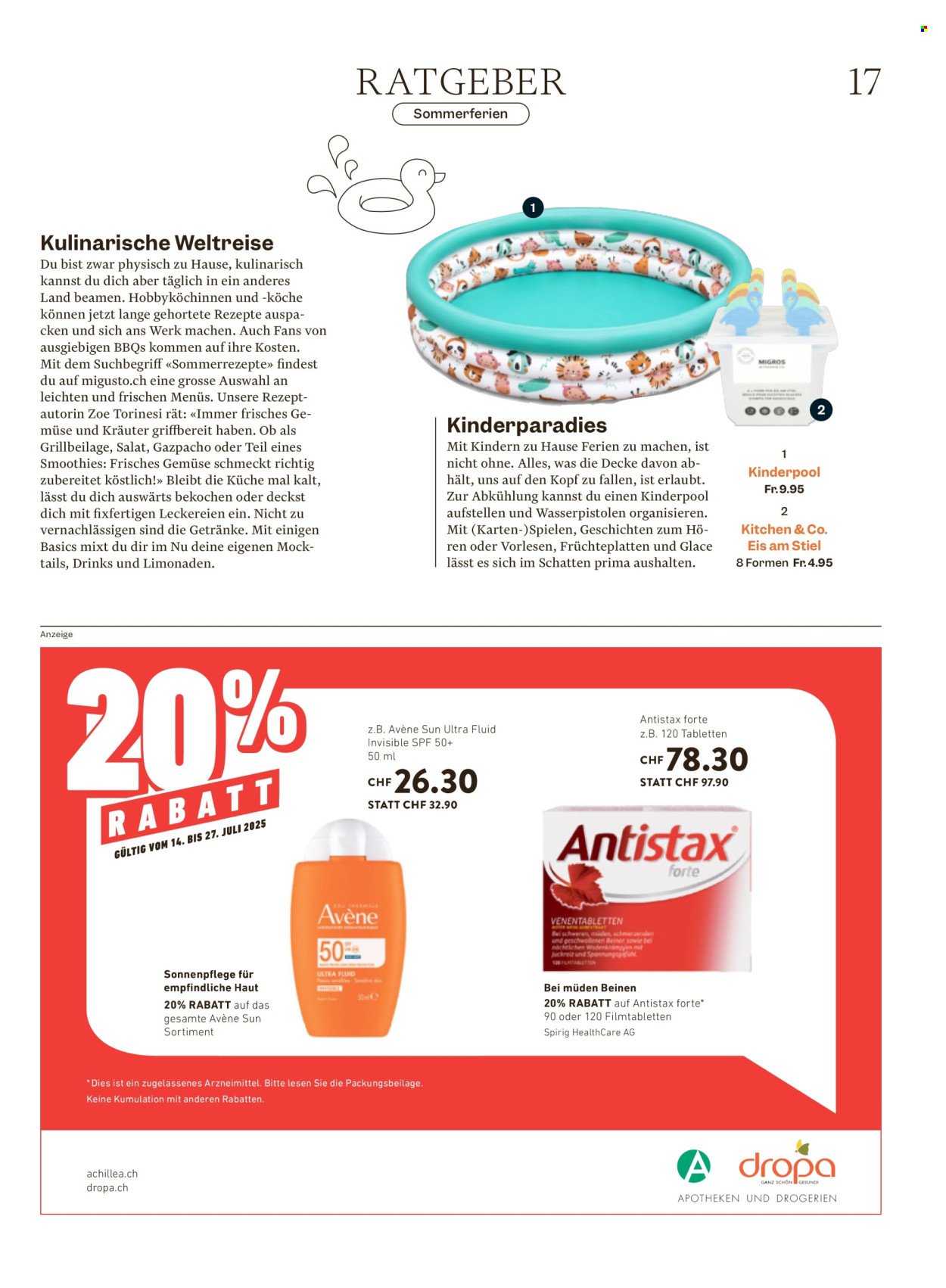 MIGROS Prospekt - Vom 15.7.2025 (2025-07-15 - 2025-07-21)