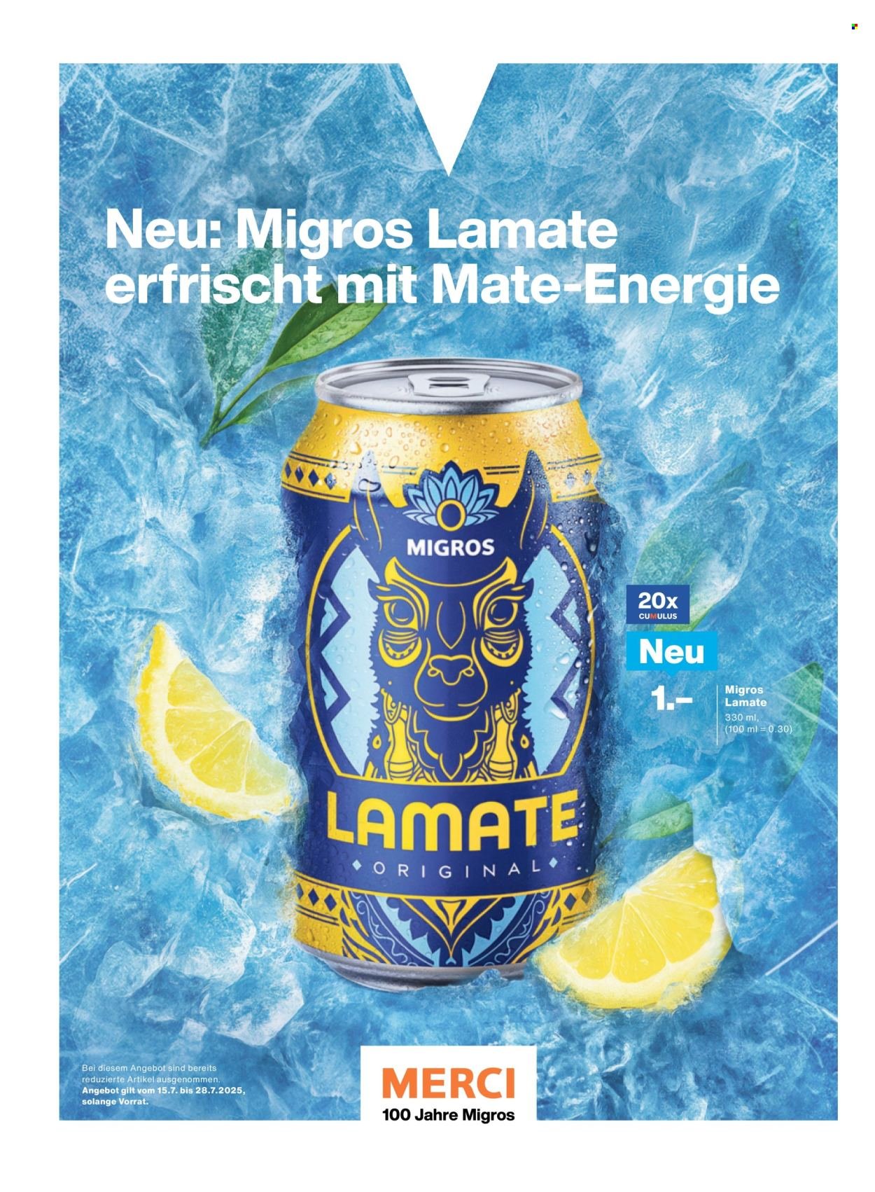 MIGROS Prospekt - Vom 15.7.2025 (2025-07-15 - 2025-07-21)