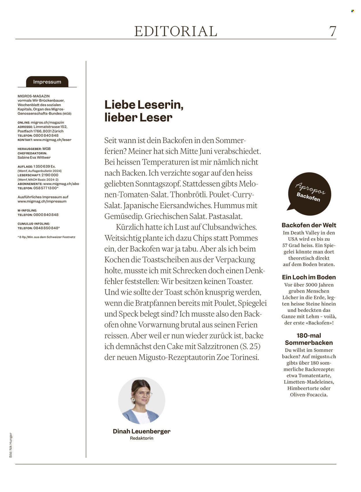 MIGROS Prospekt - Vom 15.7.2025 (2025-07-15 - 2025-07-21)