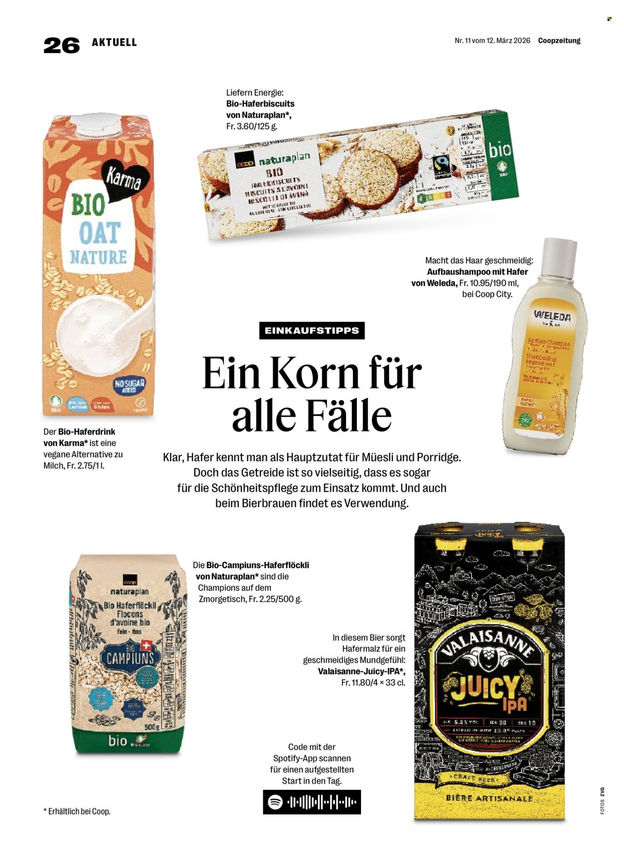 COOP Prospekt - COOPZEITUNG (2026-03-12 - 2026-03-18)