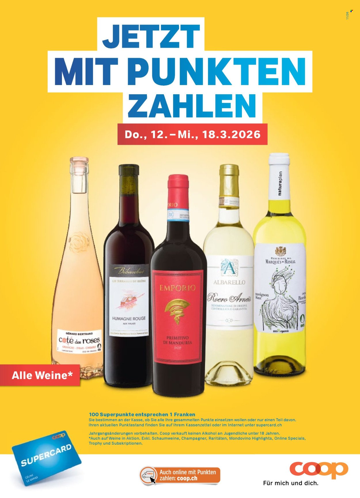 COOP Prospekt - COOPZEITUNG (2026-03-12 - 2026-03-18)