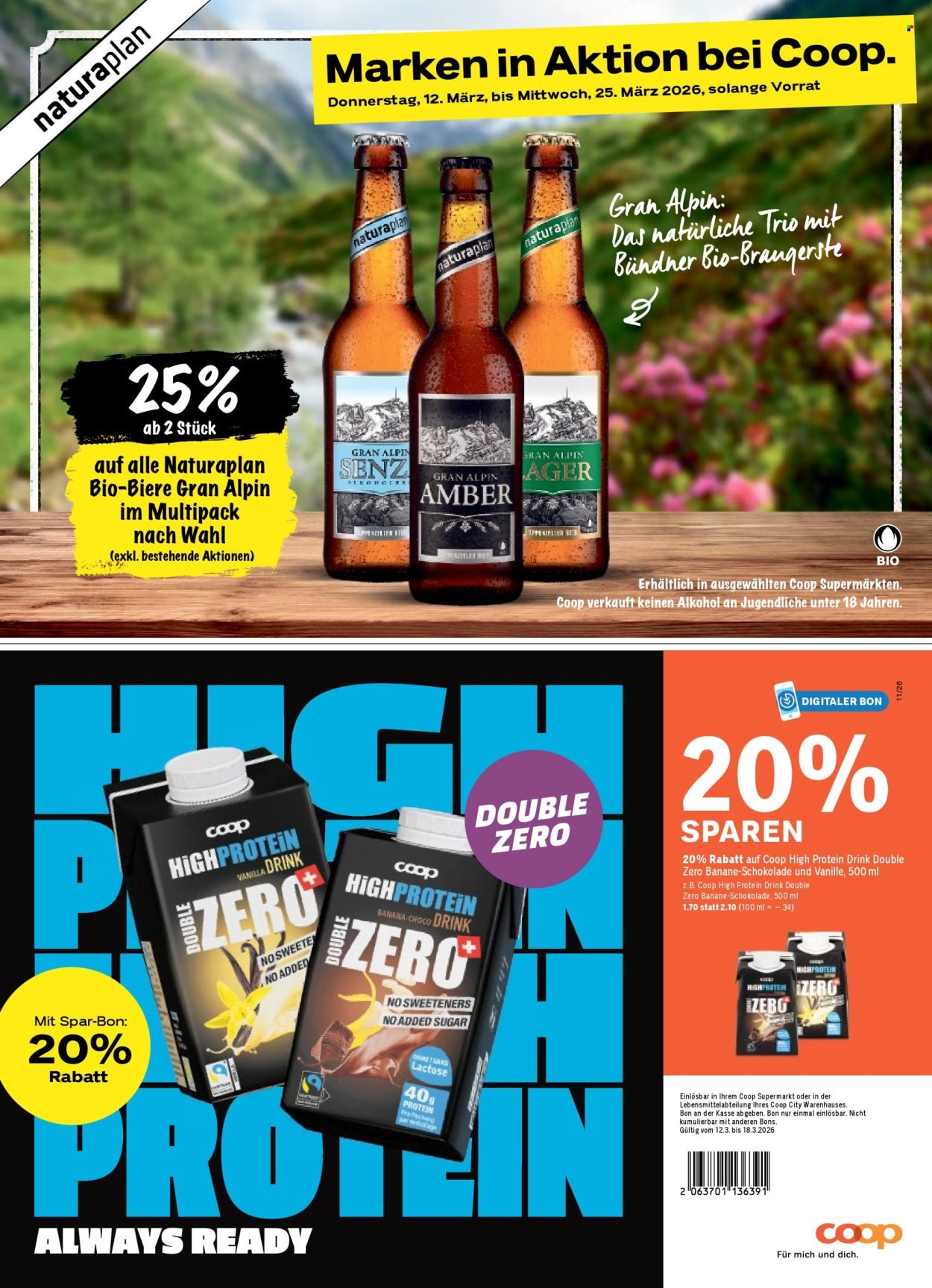 COOP Prospekt - COOPZEITUNG (2026-03-12 - 2026-03-18)