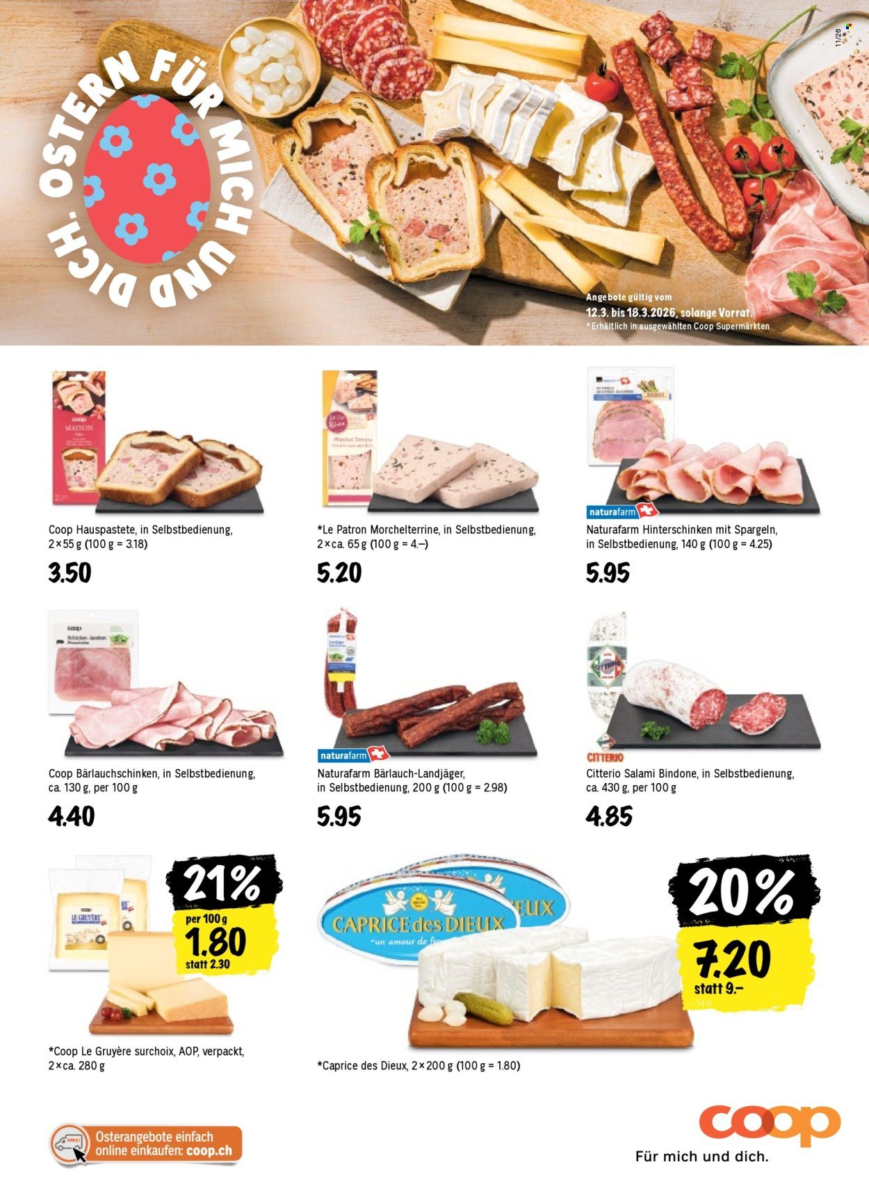 COOP Prospekt - COOPZEITUNG (2026-03-12 - 2026-03-18)