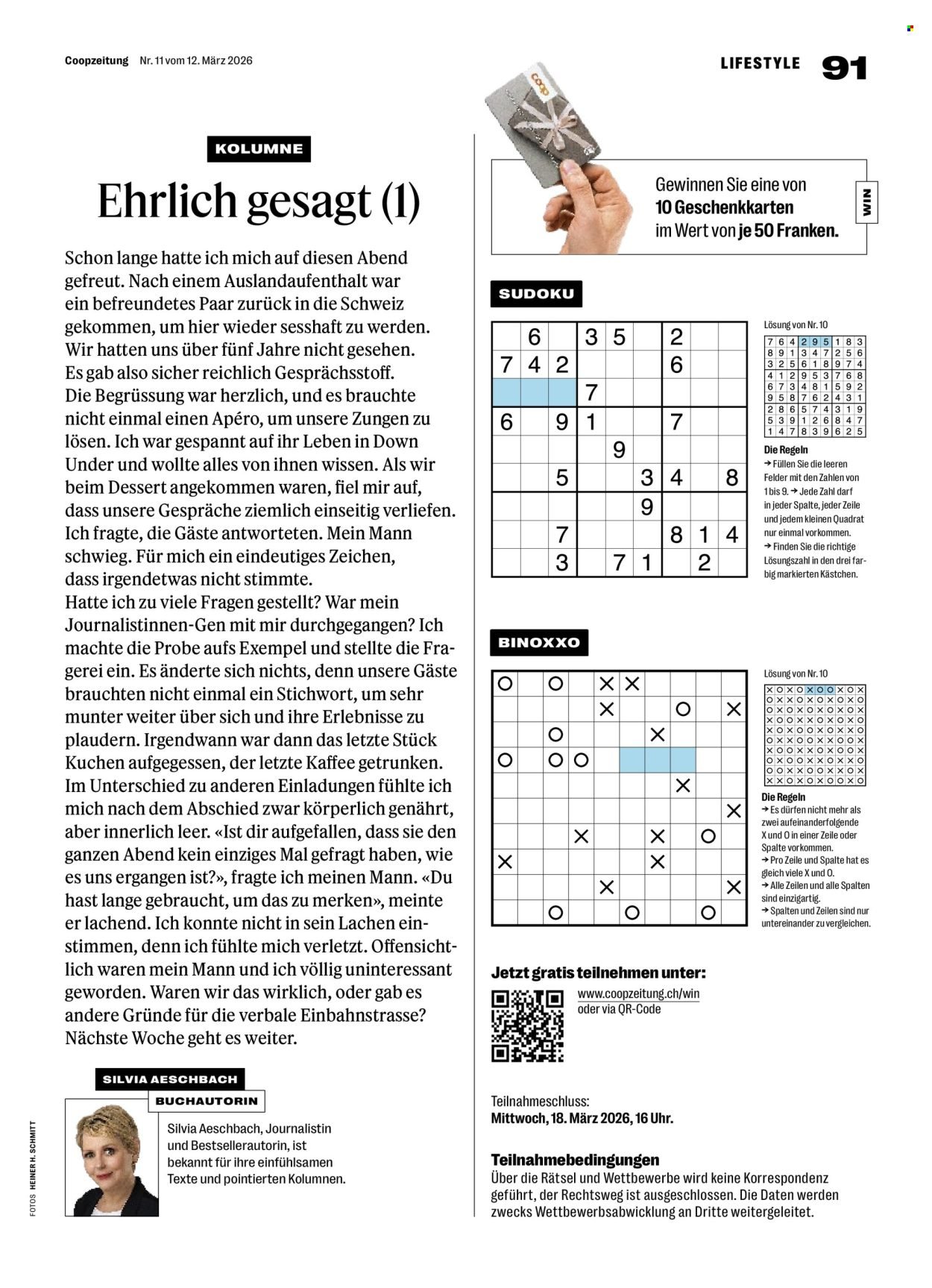 COOP Prospekt - COOPZEITUNG (2026-03-12 - 2026-03-18)