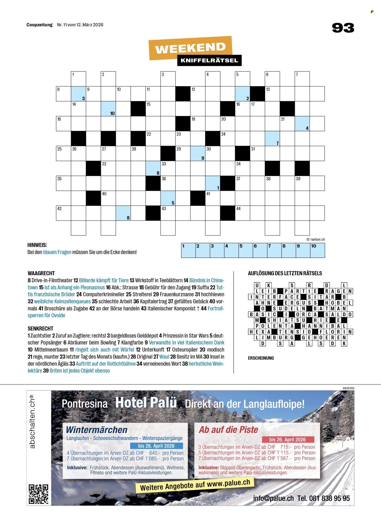 COOP Prospekt - COOPZEITUNG (2026-03-12 - 2026-03-18)