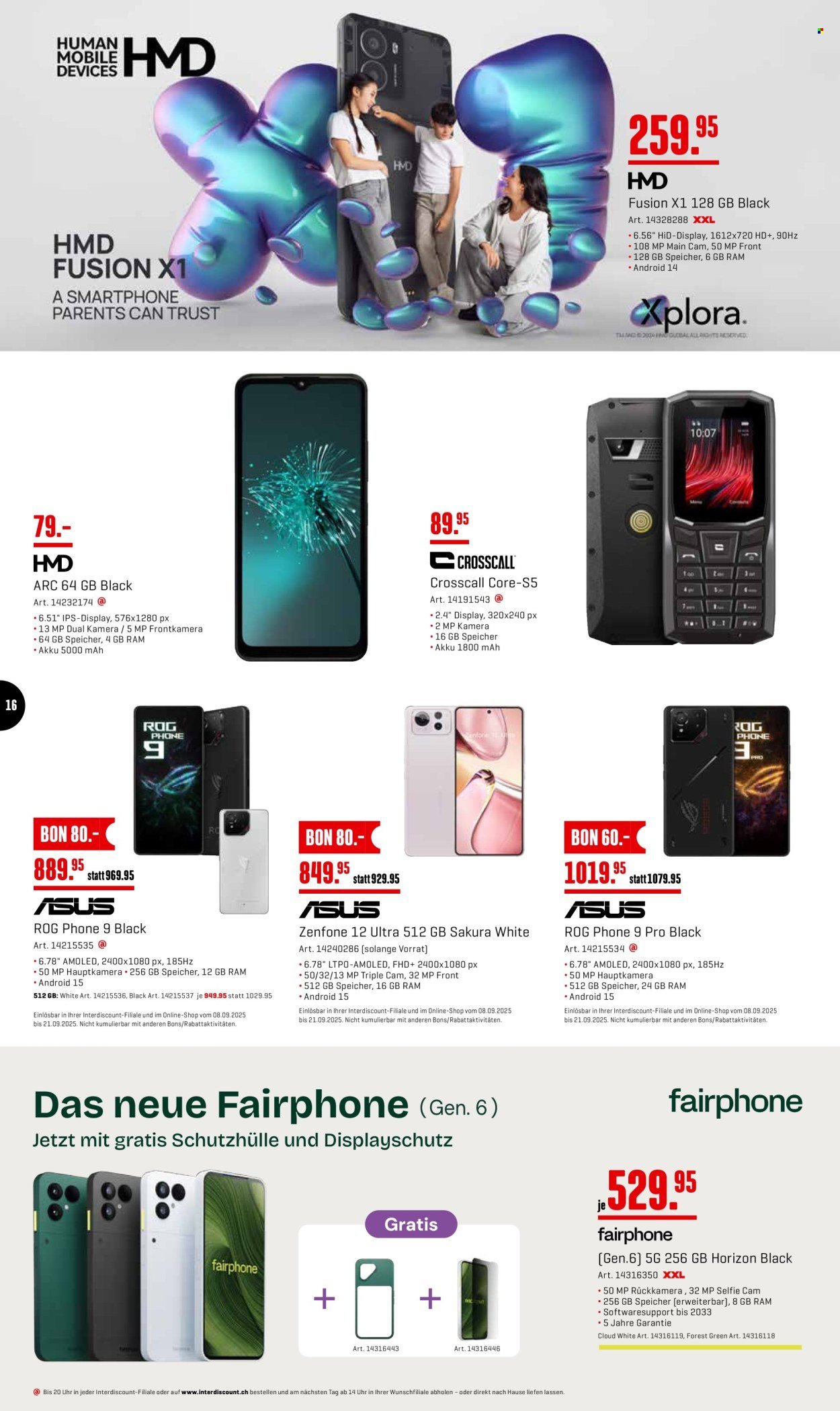 INTERDISCOUNT Prospekt - Vom 8.9.2025 (2025-09-08 - 2025-09-21)