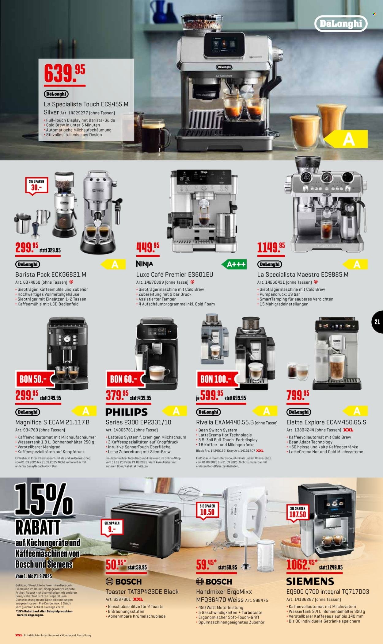 INTERDISCOUNT Prospekt - Vom 8.9.2025 (2025-09-08 - 2025-09-21)