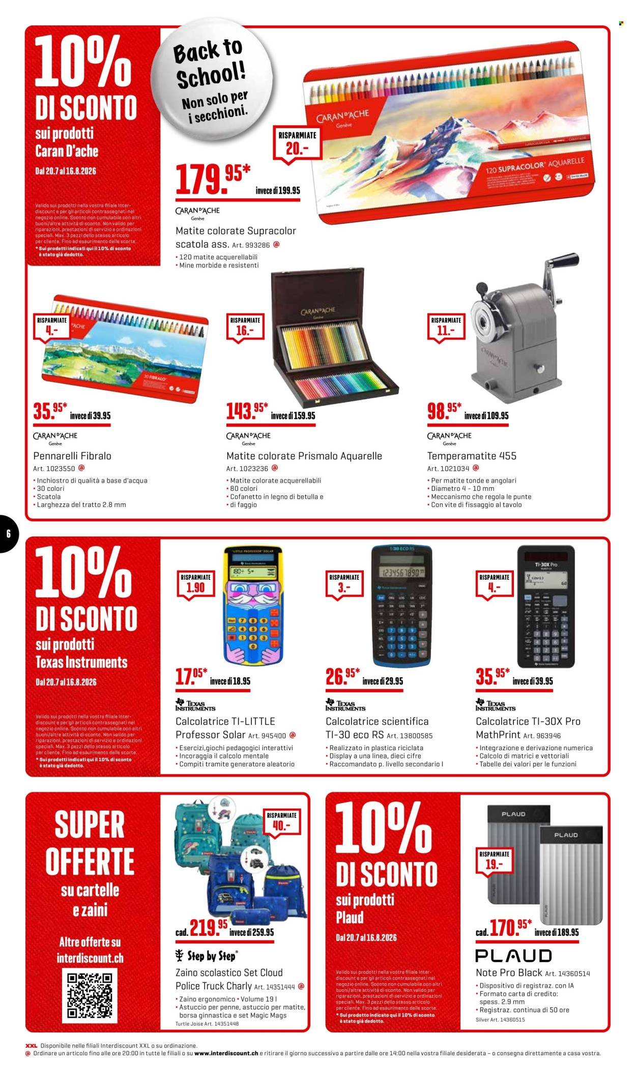 INTERDISCOUNT Prospekt - Vom 20.7.2026