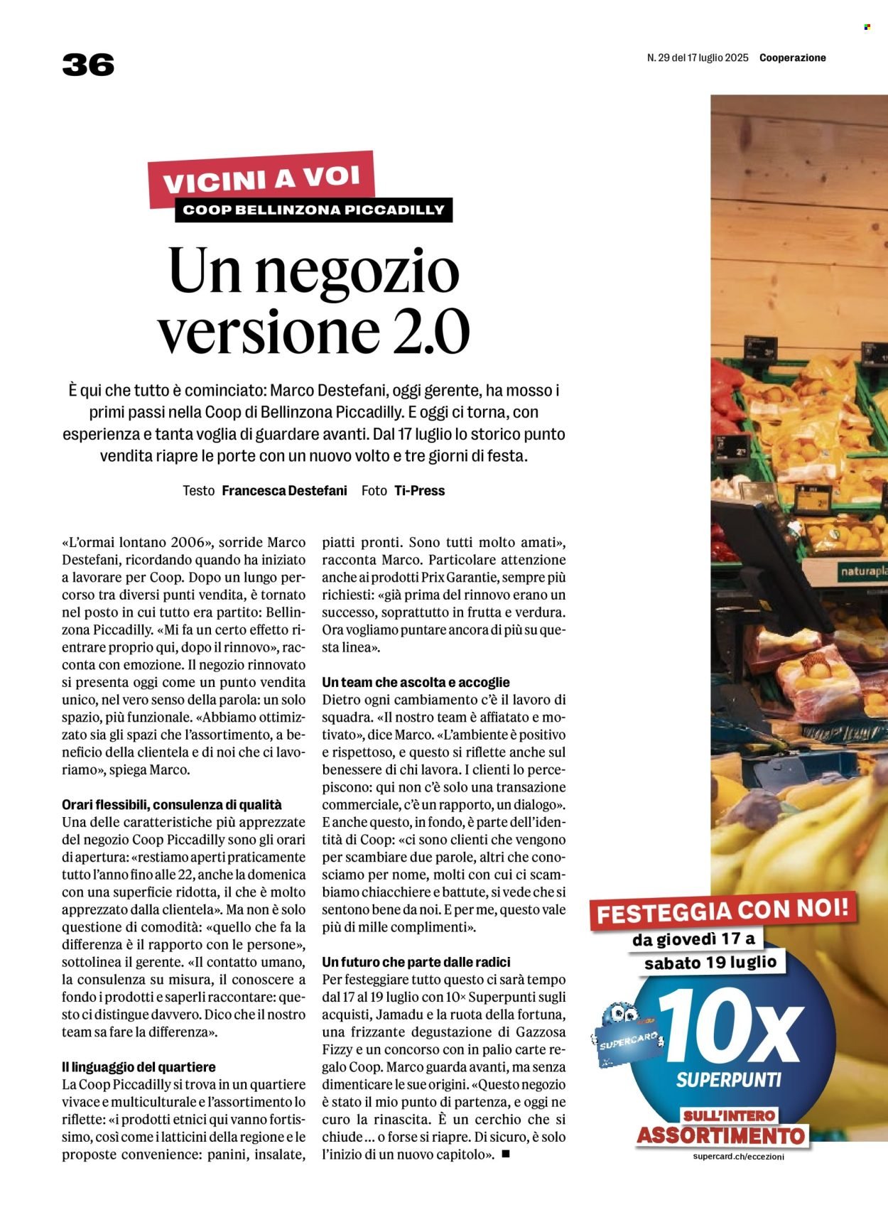 COOP Prospekt - COOPERAZIONE (2025-07-17 - 2025-07-23)